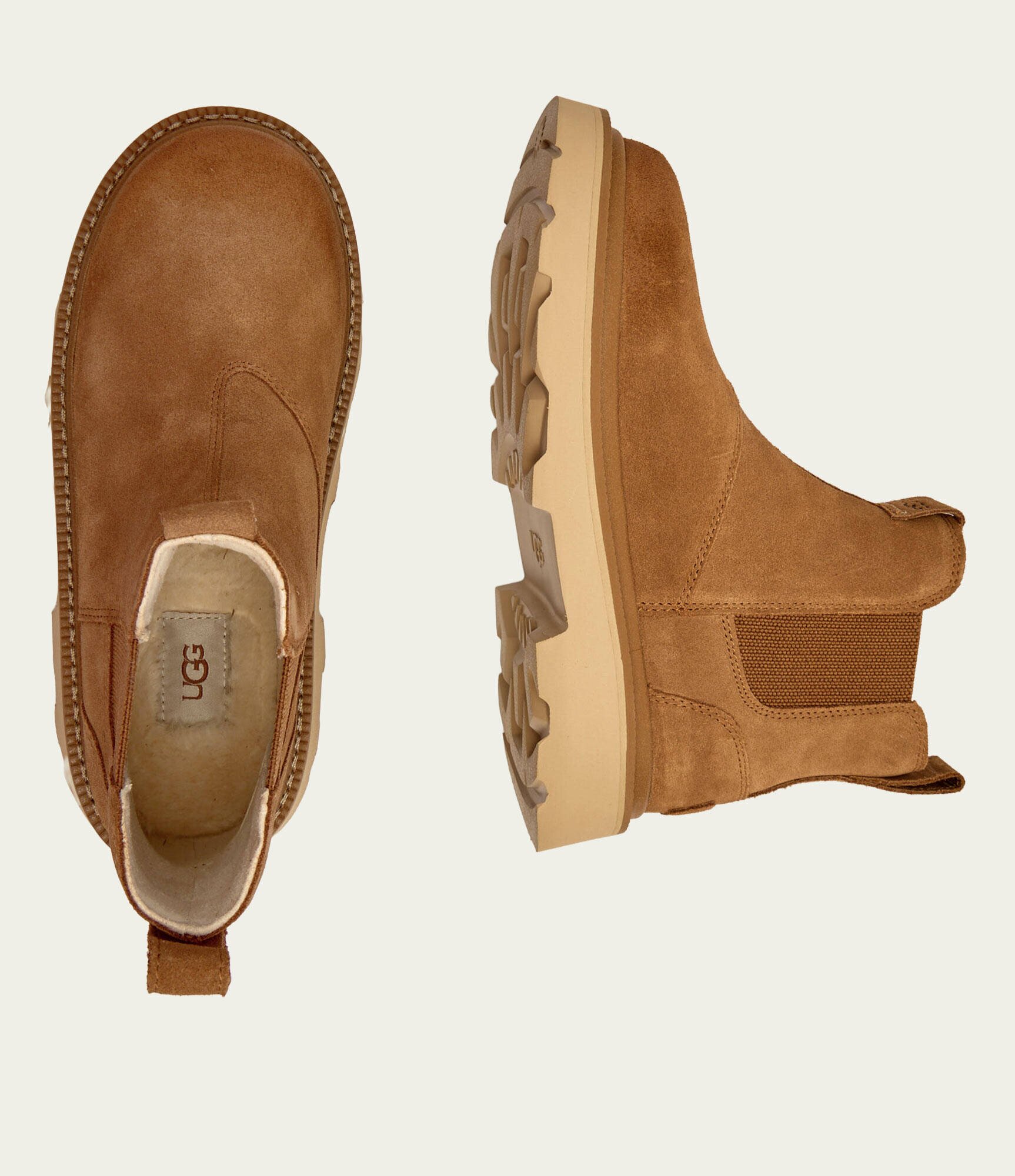 UGG Bocanci M CHELSEA LUG | piele întoarsă
