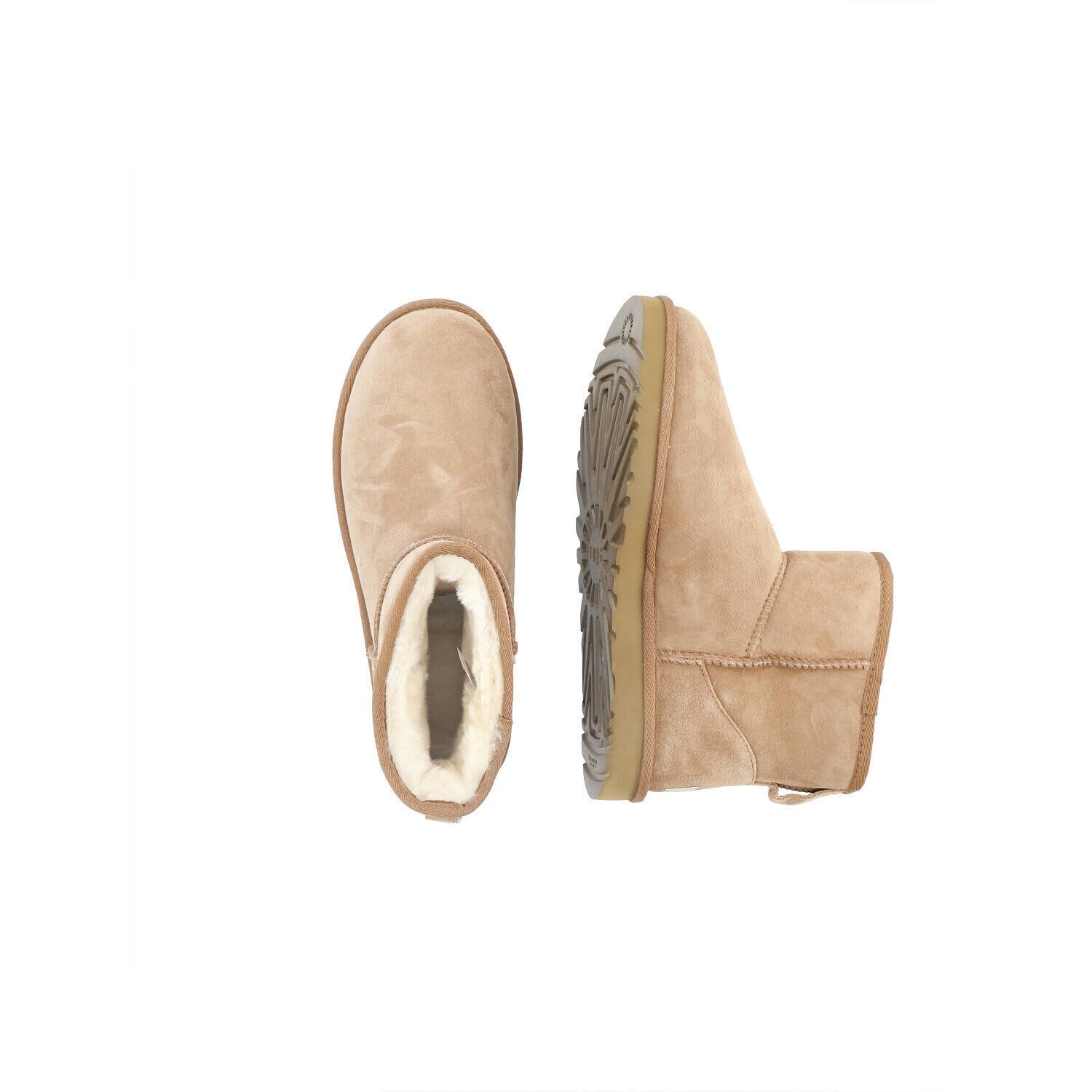 UGG Bocanci M CLASSIC MINI | piele întoarsă