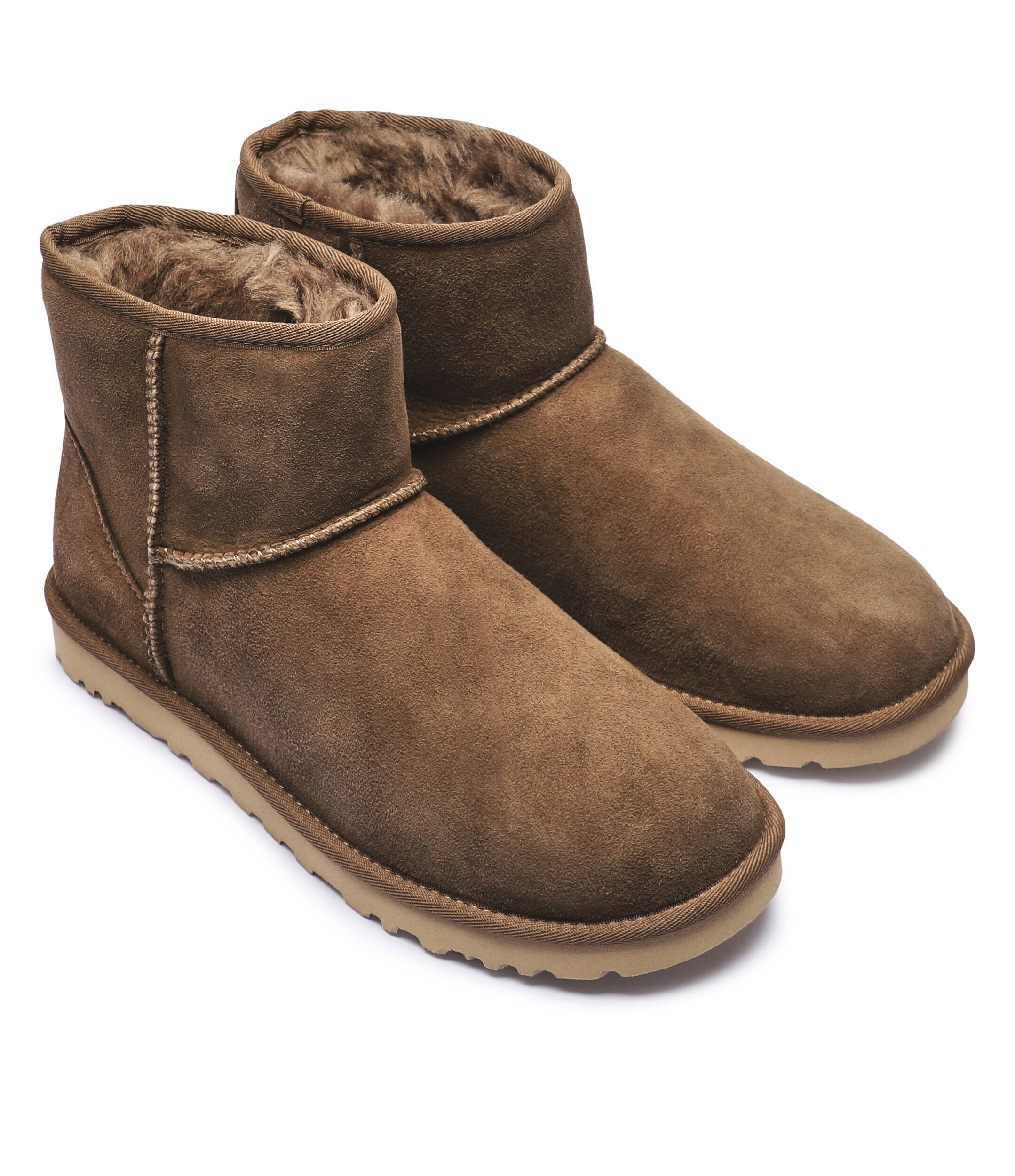 UGG Bocanci M CLASSIC MINI | piele întoarsă