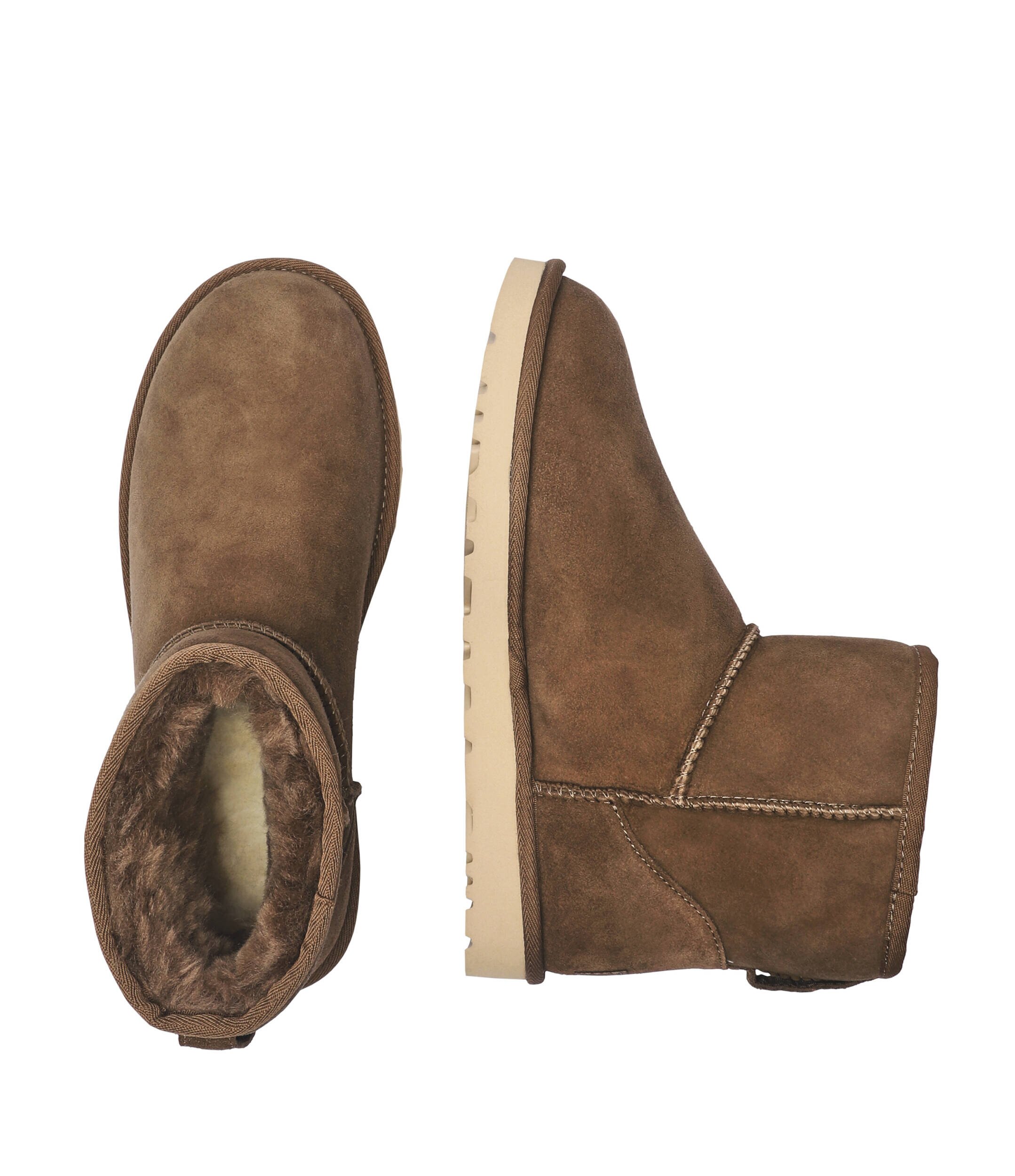 UGG Bocanci M CLASSIC MINI | piele întoarsă