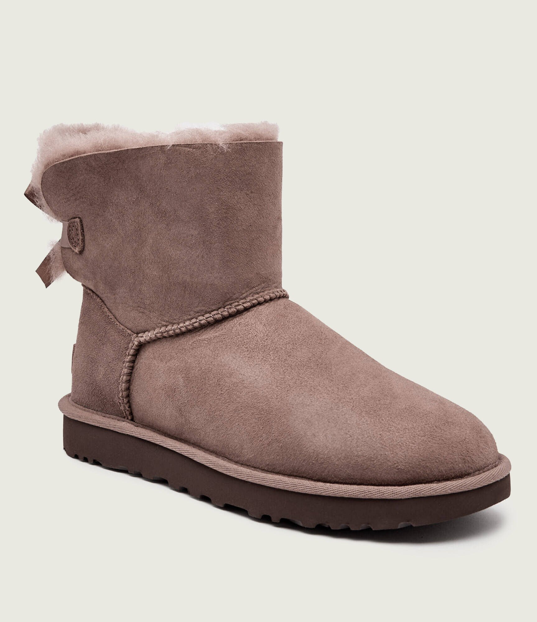 UGG Bocanci Mini Bailey Bow II | piele întoarsă