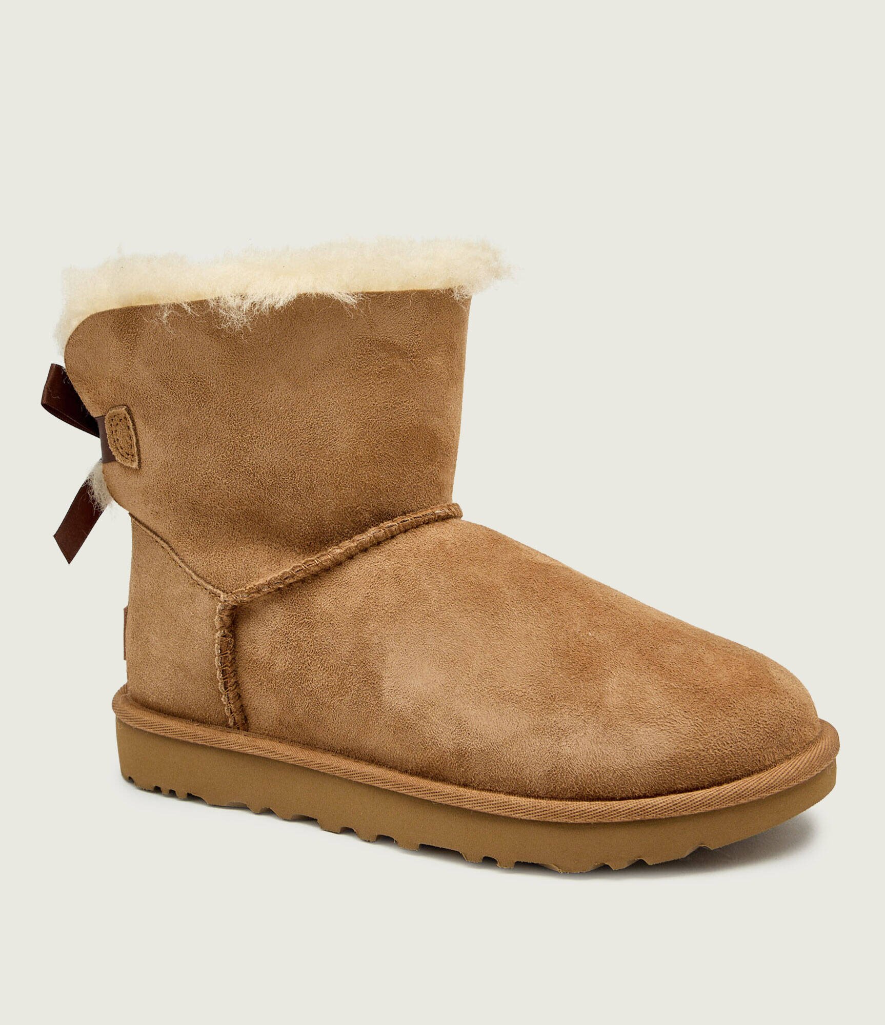 UGG Bocanci Mini bailey bow II | shearling | zamsz