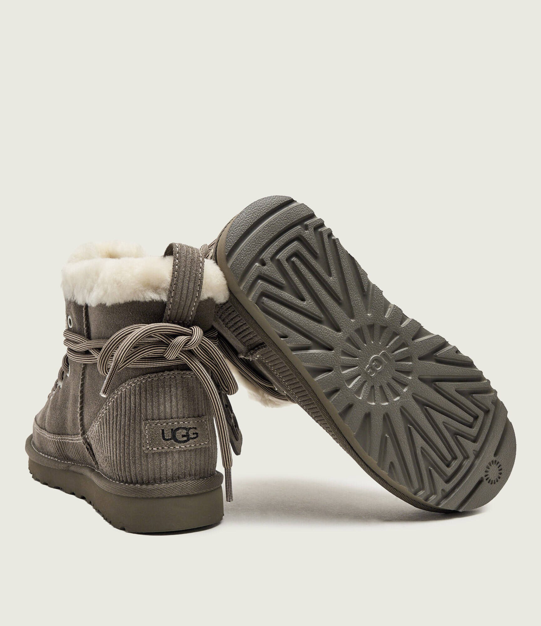 UGG Bocanci W Classic Heritage | piele întoarsă | wełna | shearling