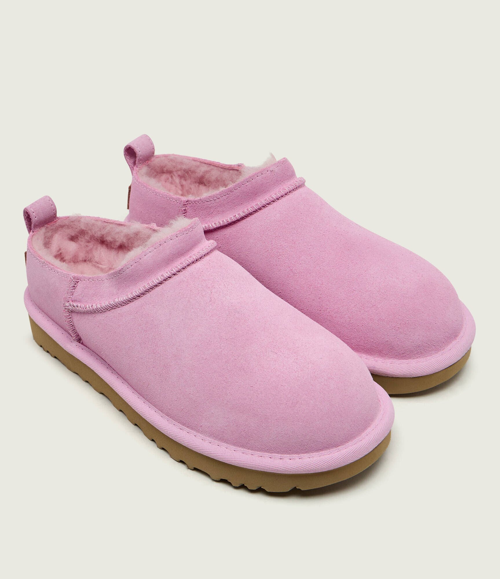 UGG Bocanci W CLASSIC MICRO | piele întoarsă | lână