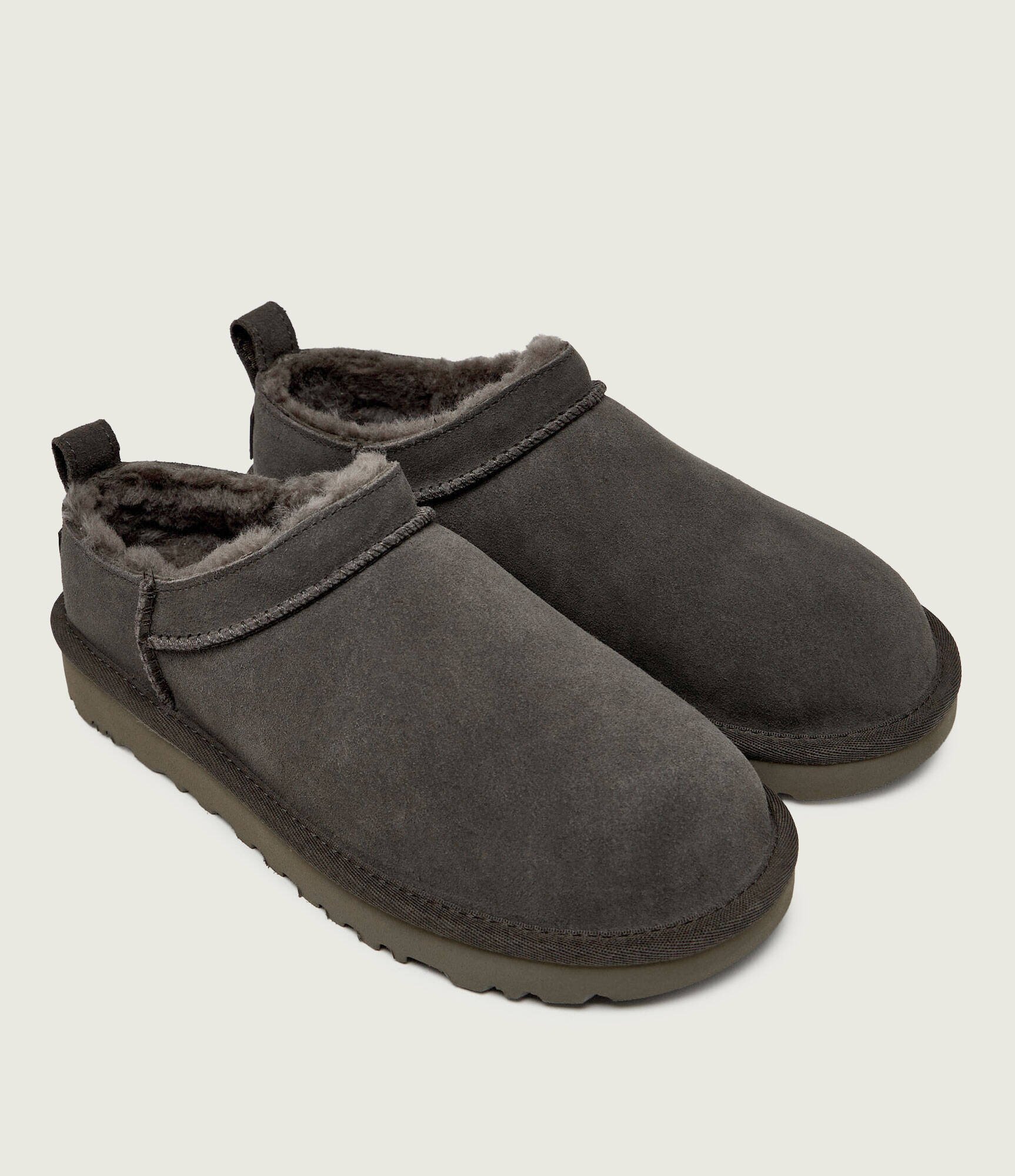 UGG Bocanci W CLASSIC MICRO | piele întoarsă (zamsz) | cu adaos de lână