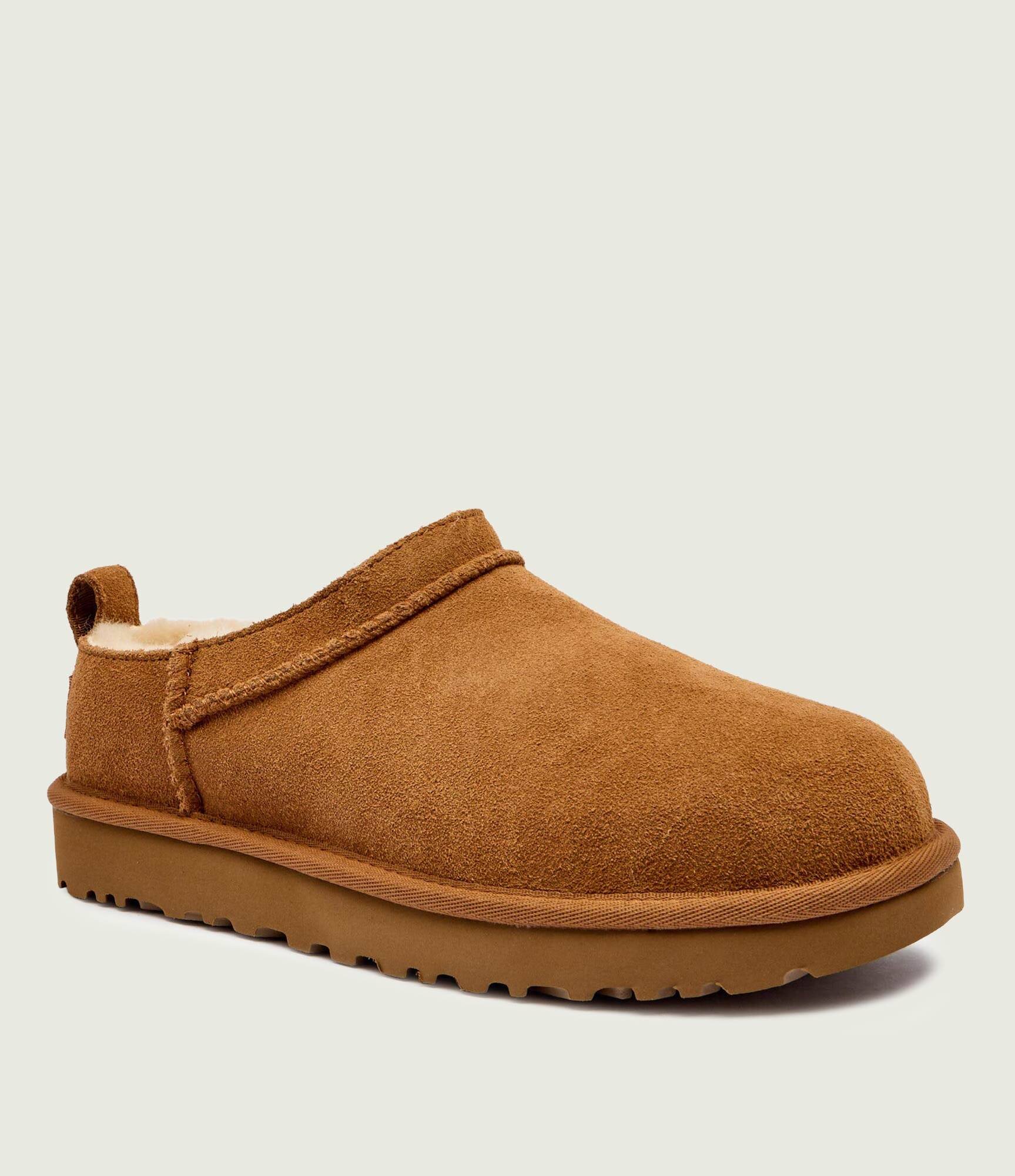 UGG Bocanci W CLASSIC MICRO | piele întoarsă (zamsz) | cu adaos de lână