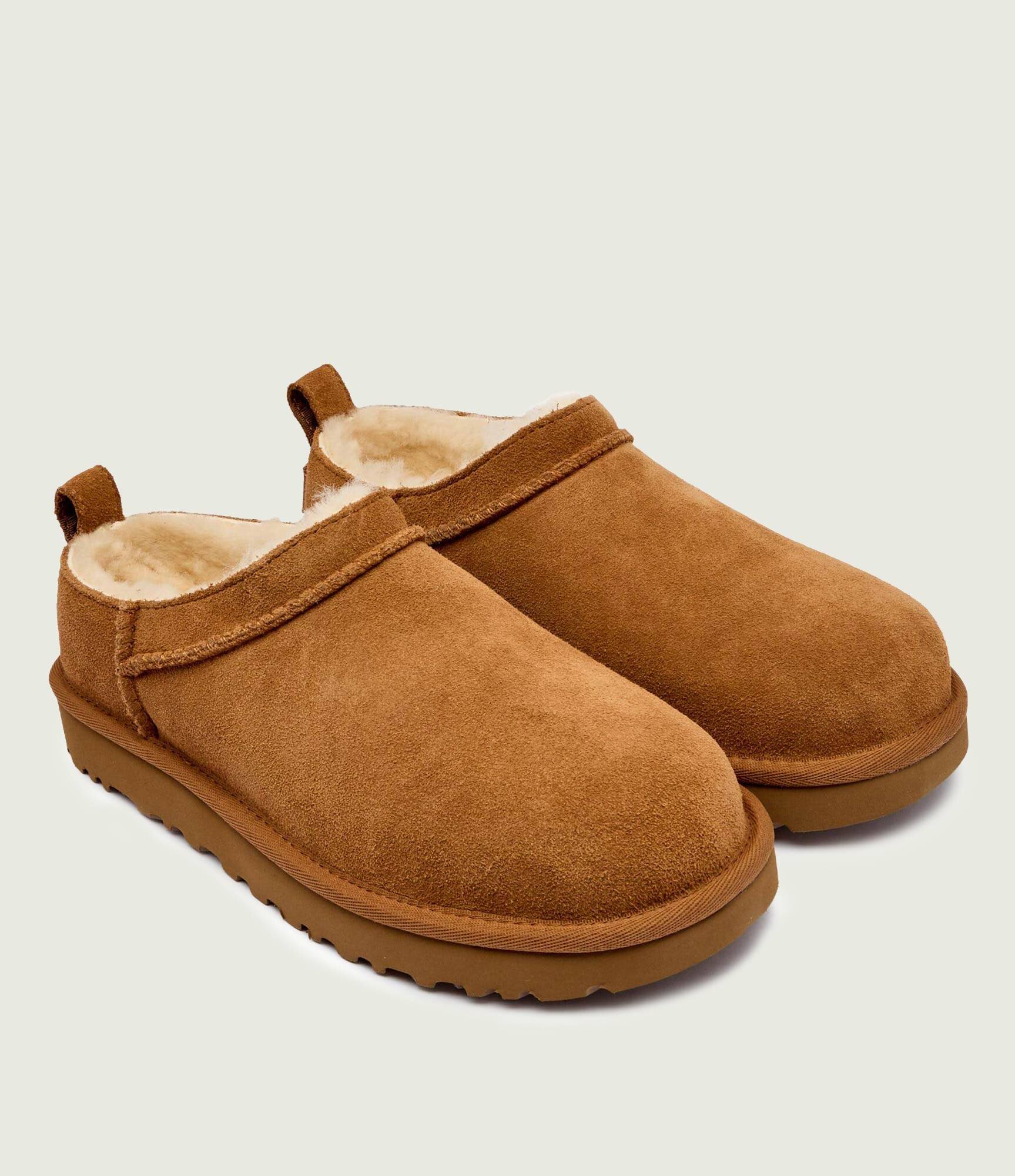 UGG Bocanci W CLASSIC MICRO | piele întoarsă (zamsz) | cu adaos de lână