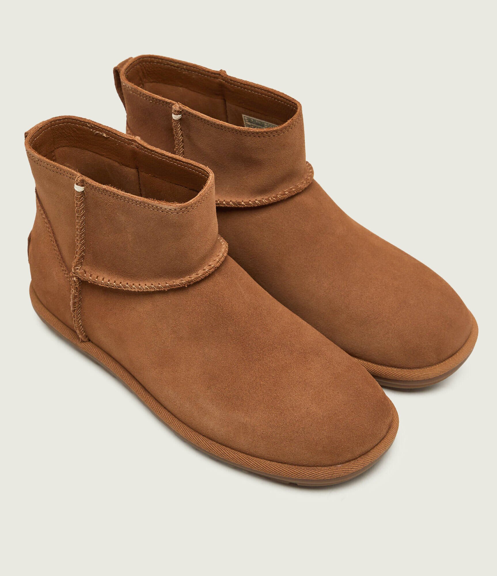 UGG Bocanci W Classic Mini Deconstructed | piele întoarsă