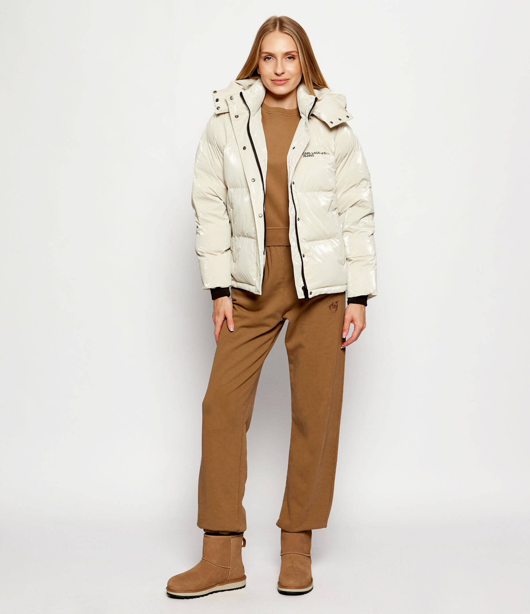 UGG Bocanci W CLASSIC MINI GTX | piele întoarsă