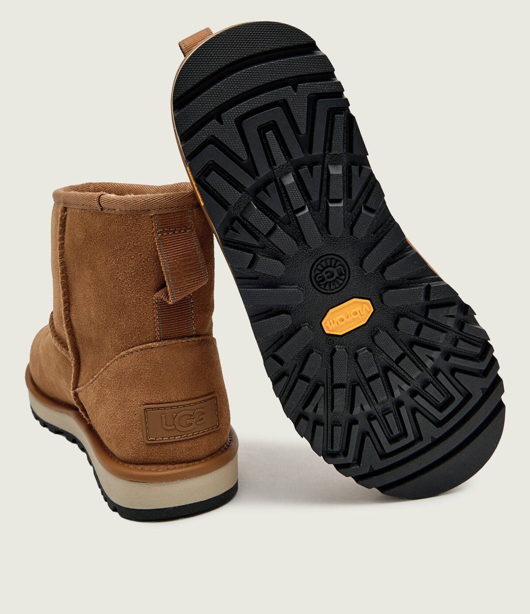 UGG Bocanci W CLASSIC MINI GTX | piele întoarsă