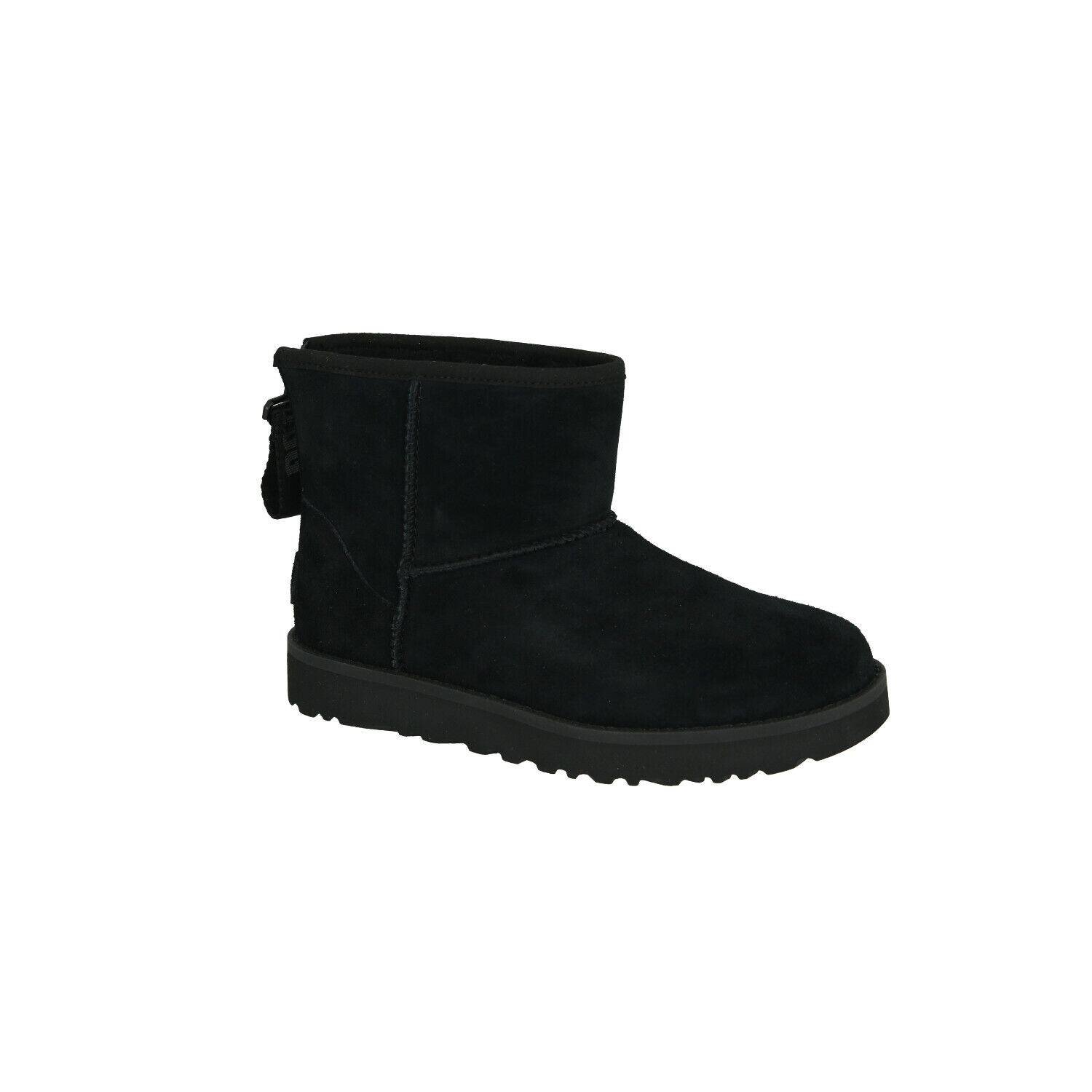 UGG Bocanci W Classic Mini | piele întoarsă | lână