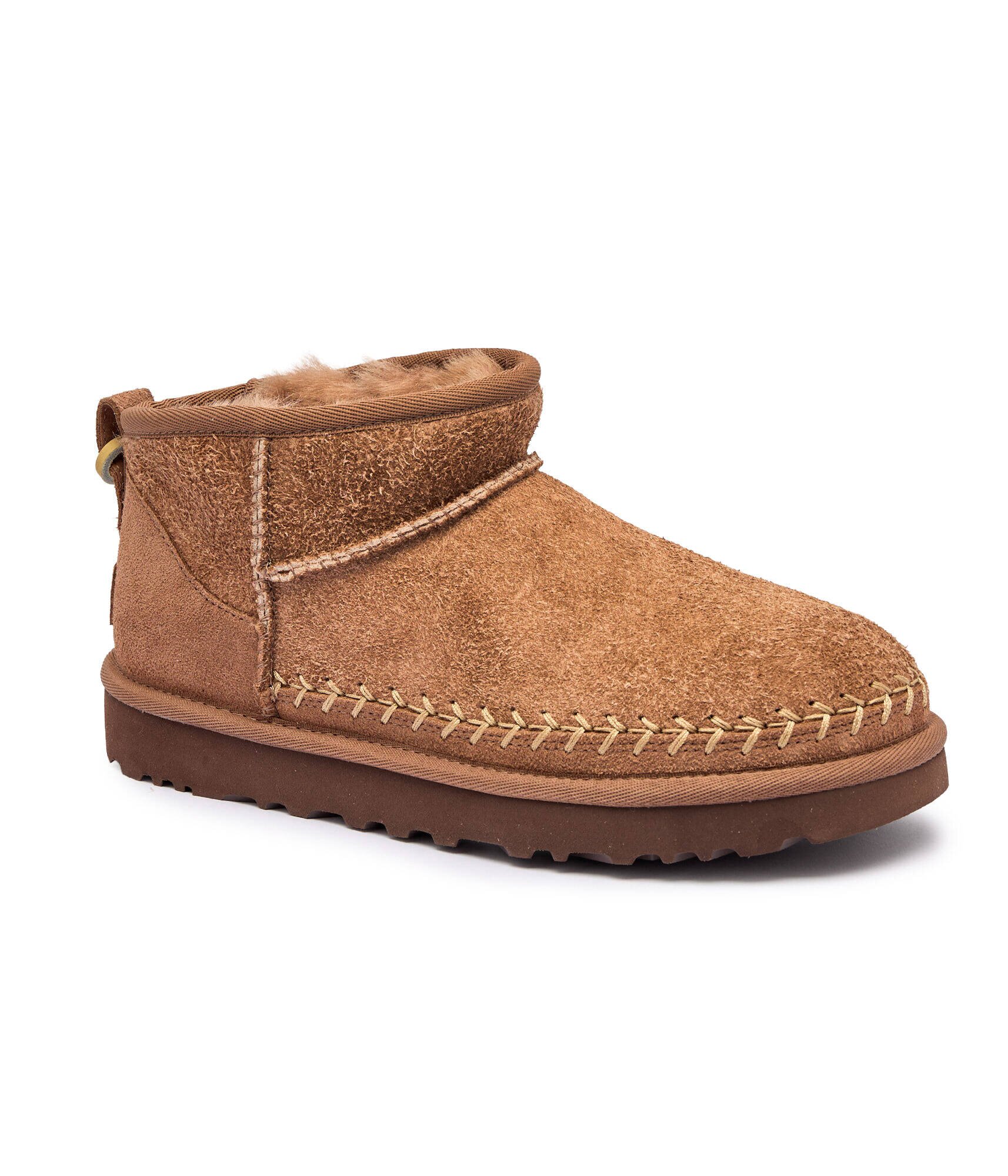 UGG Bocanci W Classic Ultra Mini Biarritz | piele întoarsă | lână