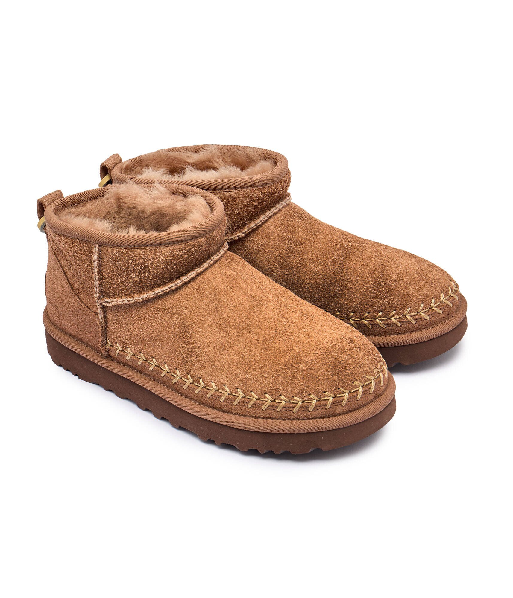 UGG Bocanci W Classic Ultra Mini Biarritz | piele întoarsă | lână
