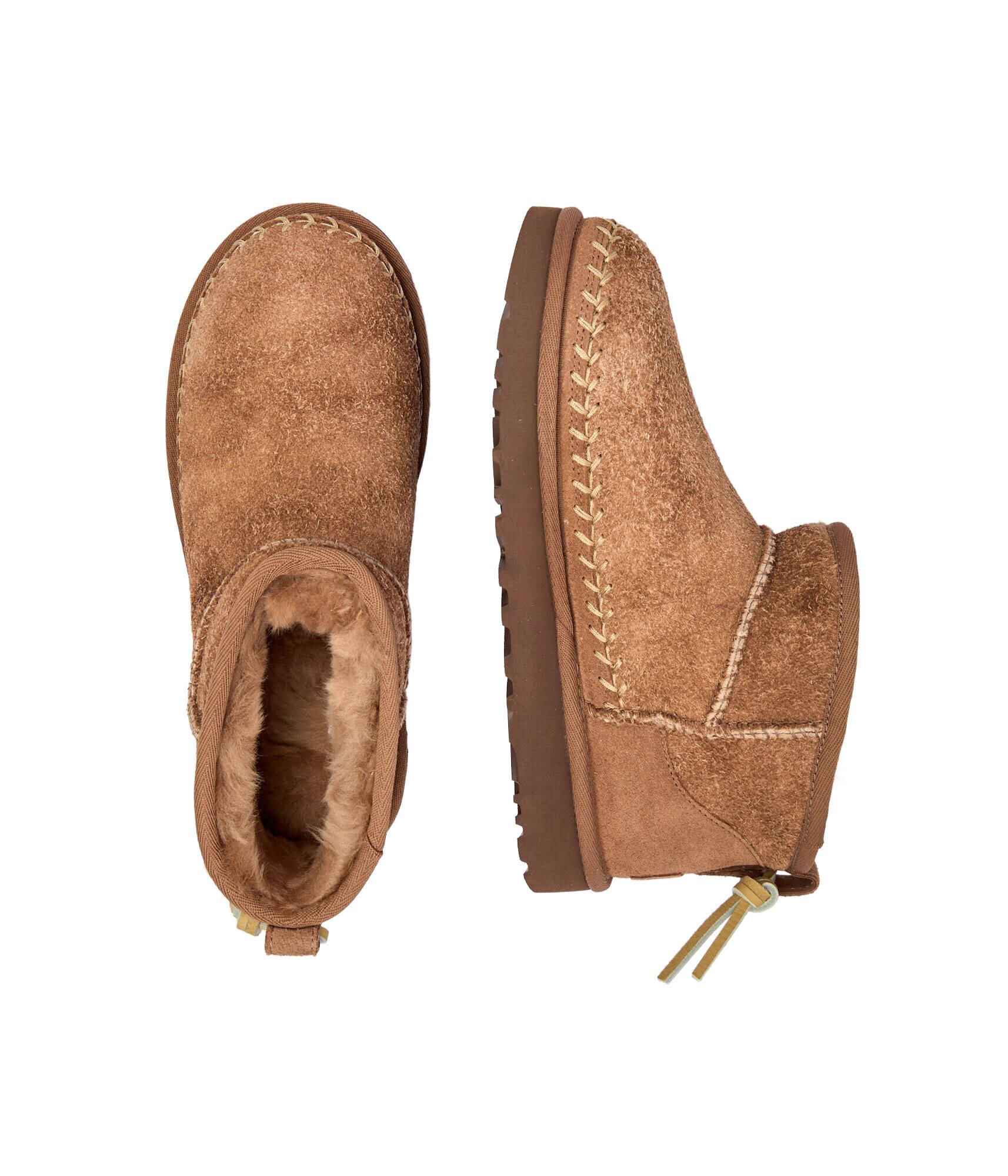 UGG Bocanci W Classic Ultra Mini Biarritz | piele întoarsă | lână