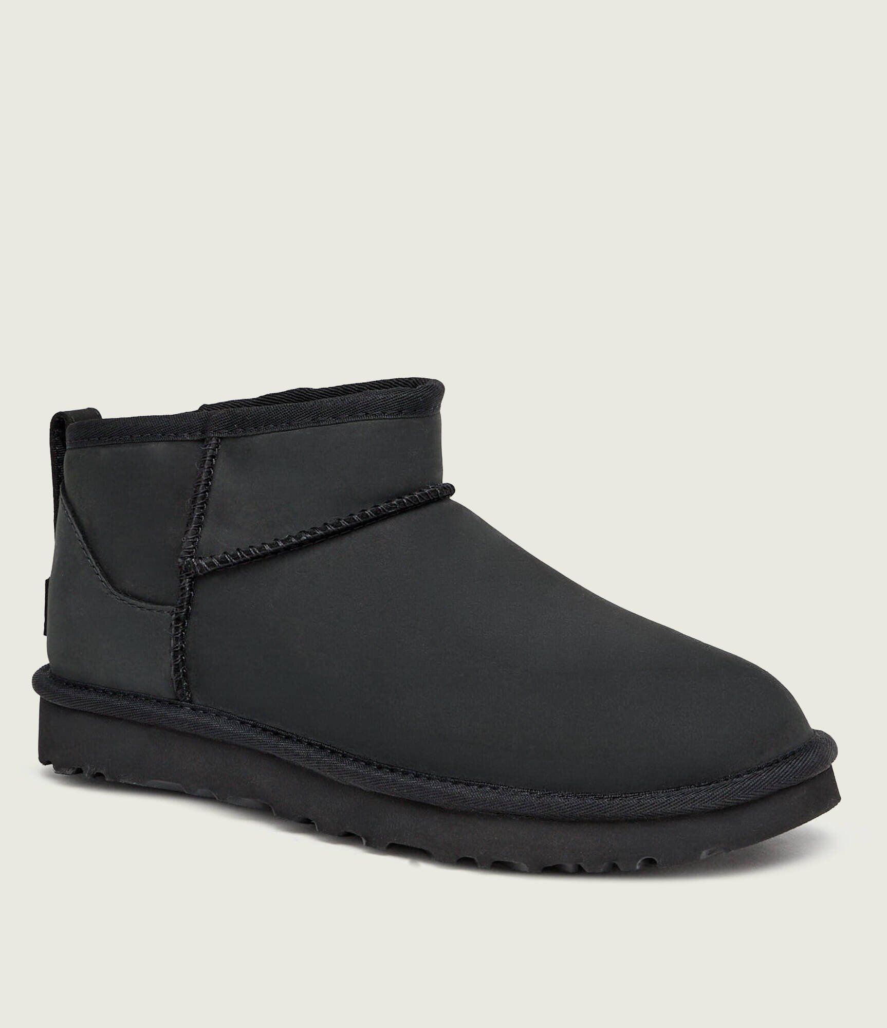 UGG Bocanci W Classic Ultra Mini | piele | lână