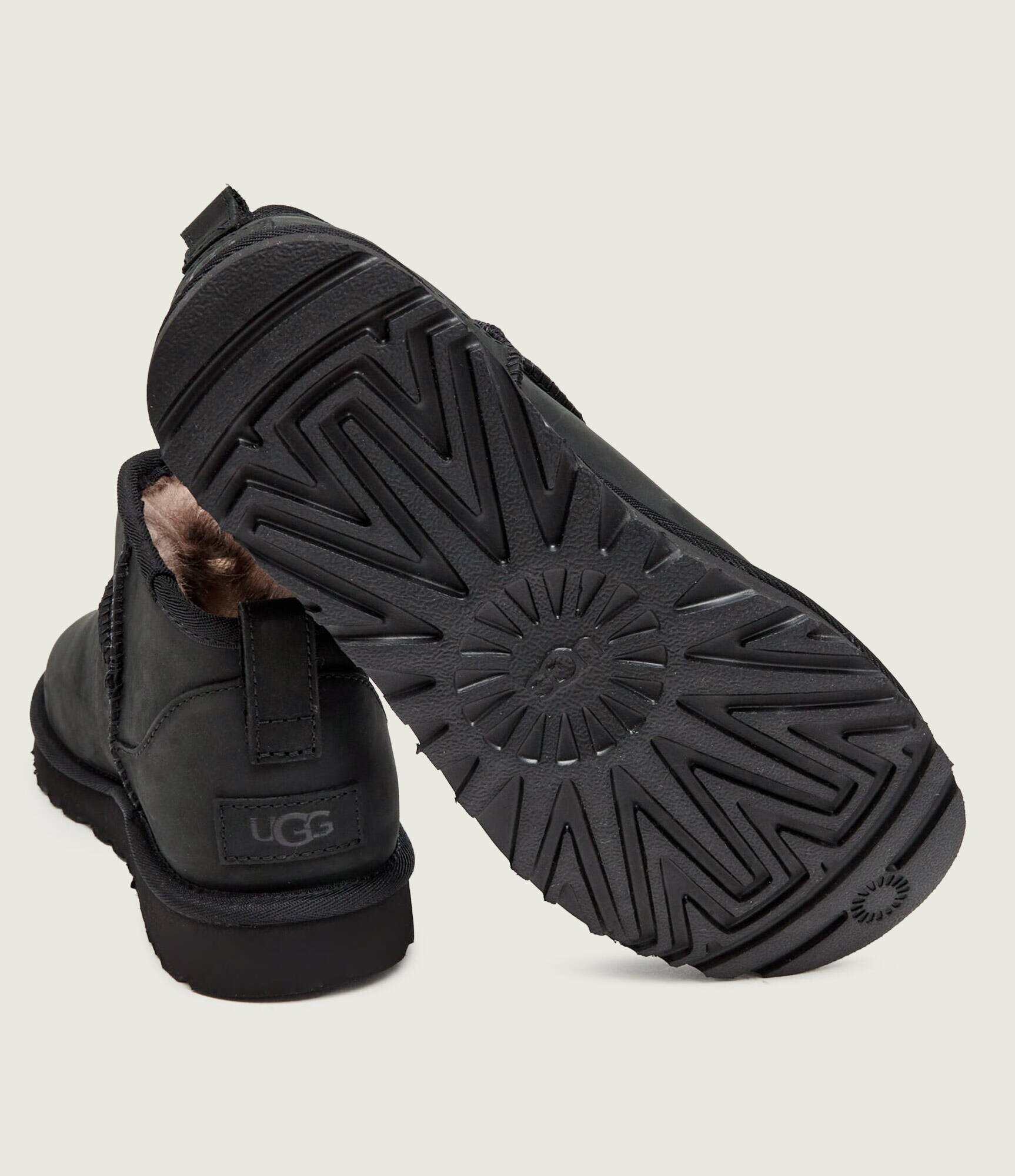 UGG Bocanci W Classic Ultra Mini | piele | lână