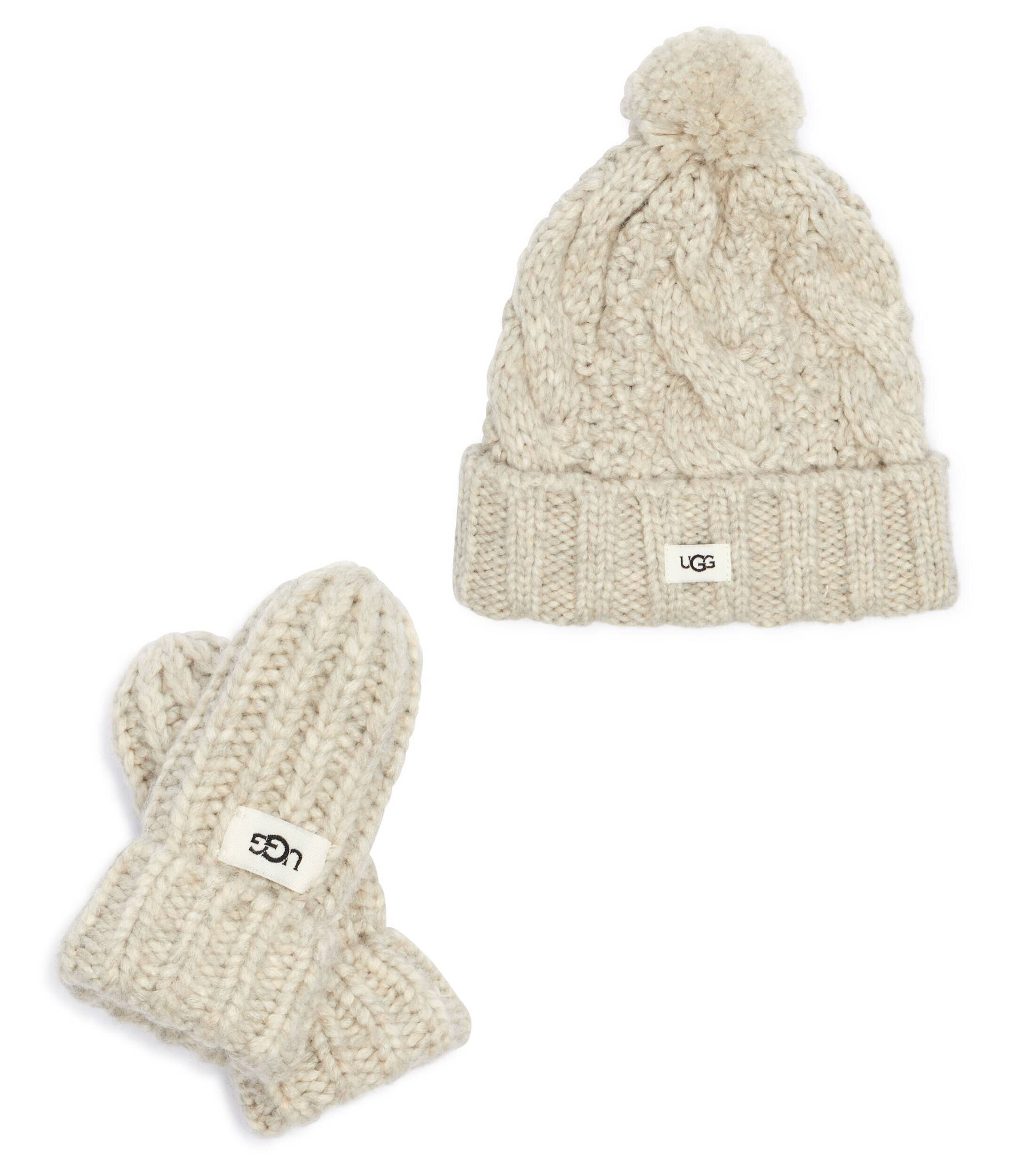 UGG Căciulă + mănuși cu adaos de lână