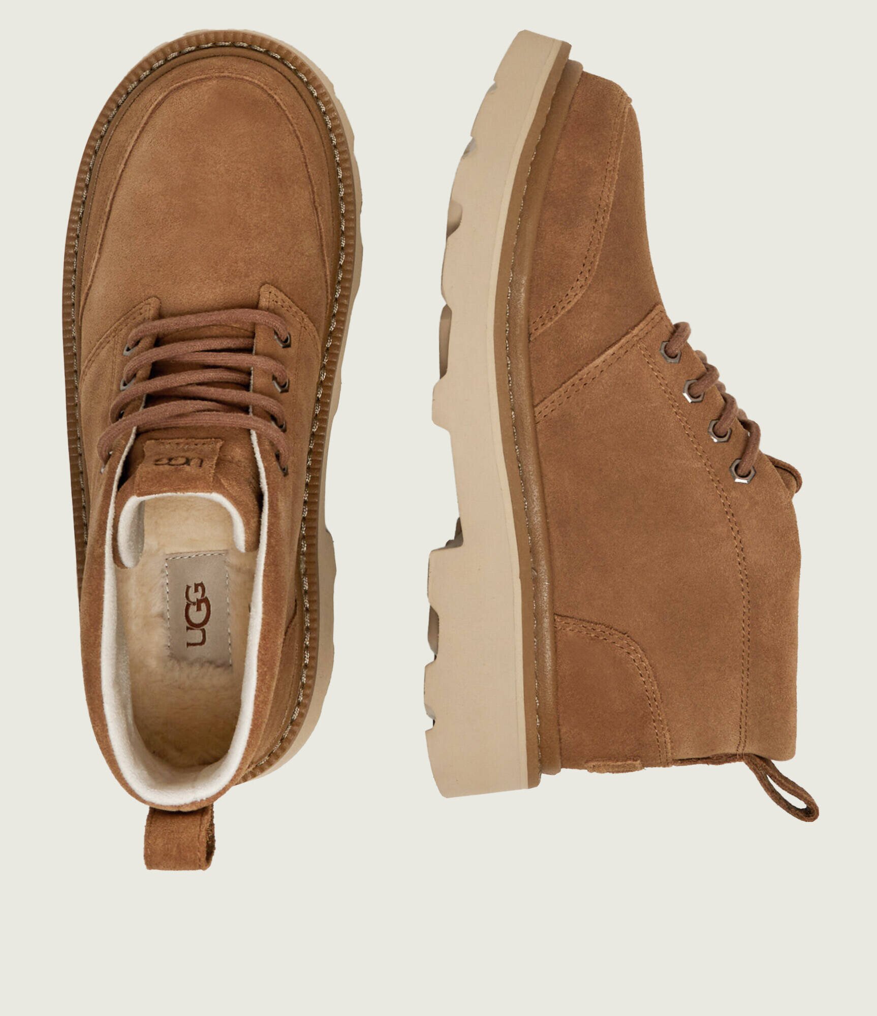 UGG Căptușite încălțăminte înaltă M Chukka Lug | piele întoarsă