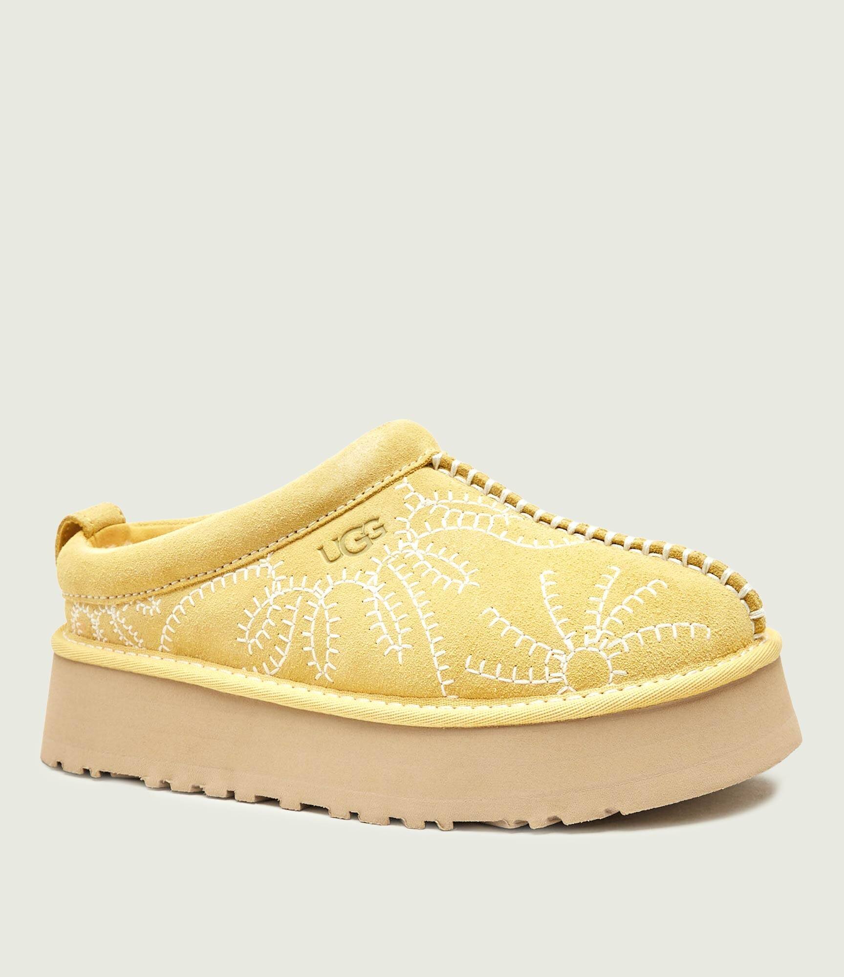 UGG Căptușite mules (încălțăminte) Tazz Botanic | piele întoarsă (zamsz) | cu adaos de lână