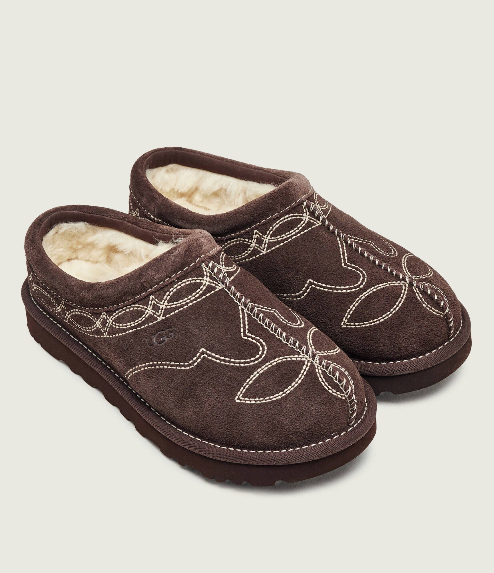 UGG Căptușite mules (încălțăminte) W Tasman Western | piele întoarsă | lână