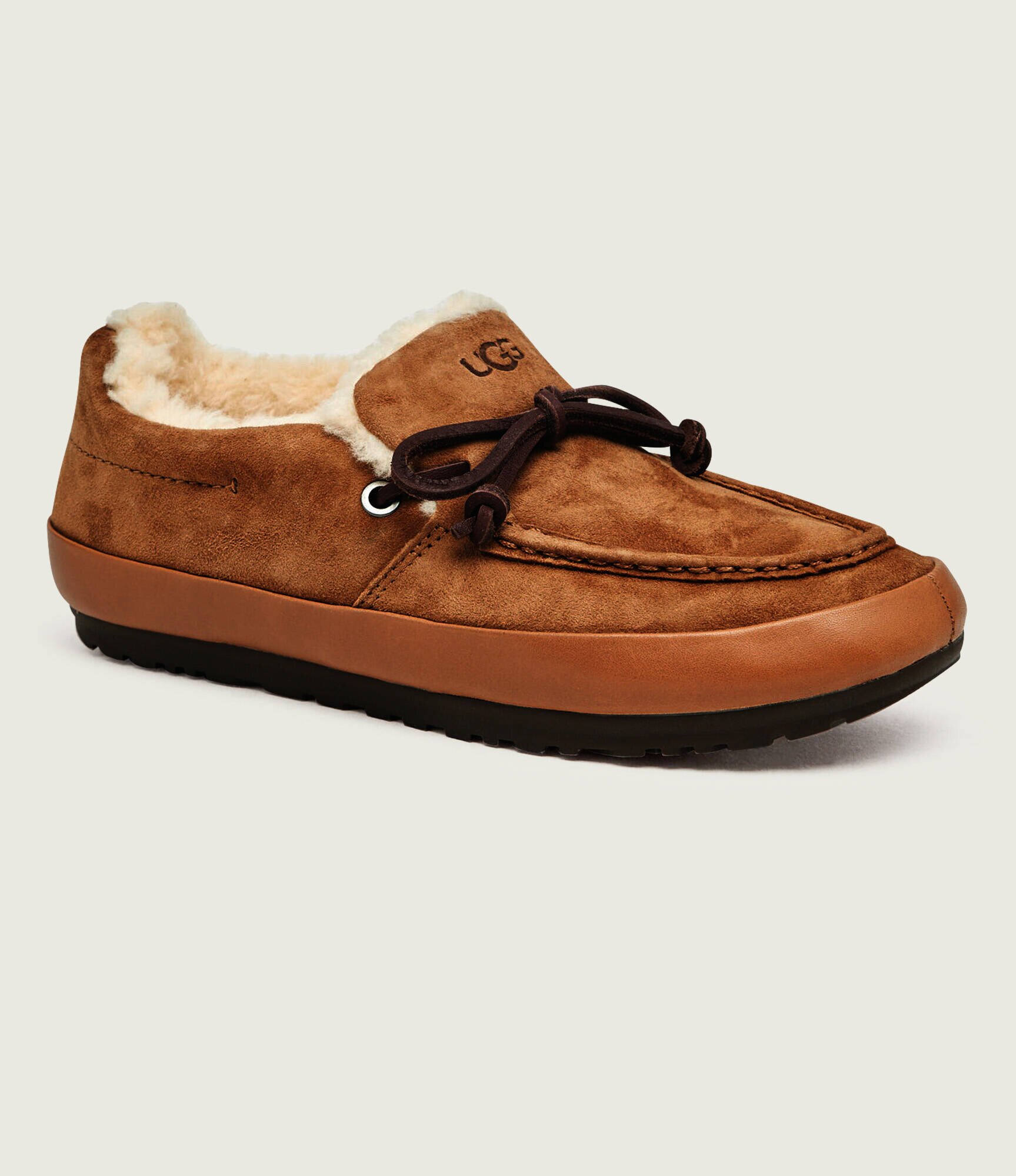 UGG Căptușite pantofi W Quill | piele întoarsă | shearling cu adaos de lână