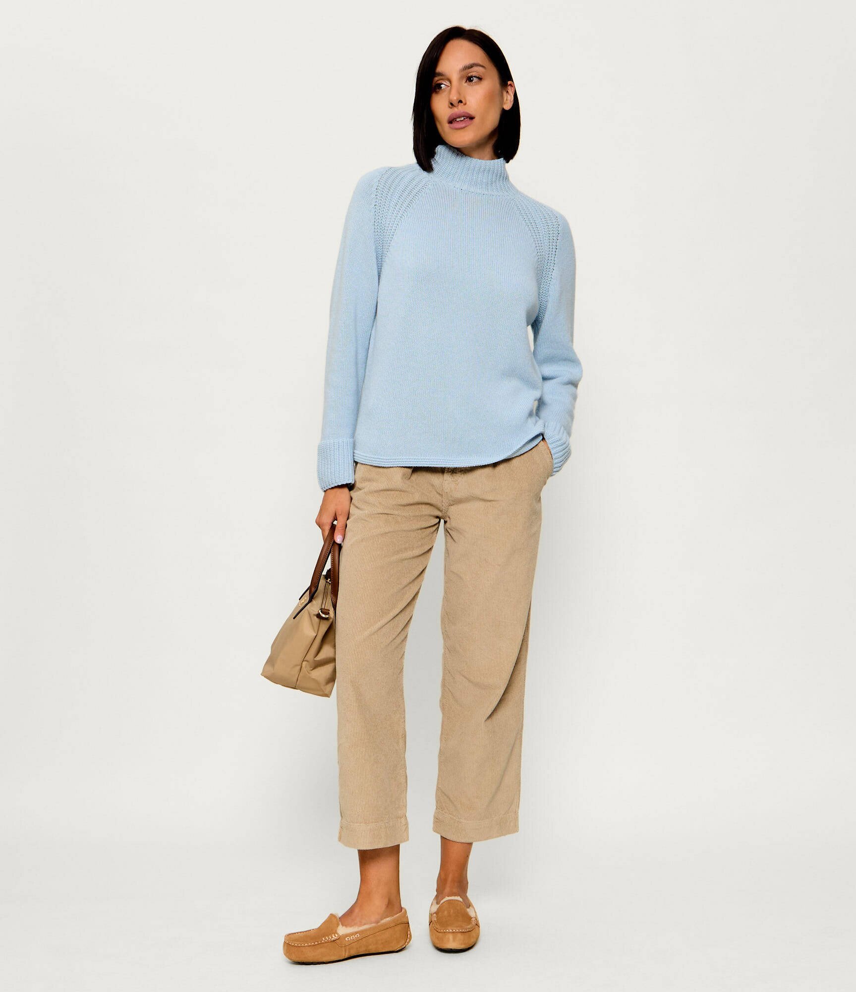 UGG Căptușite papuci de casă Ansley | shearling | piele întoarsă (zamsz) | cu adaos de lână