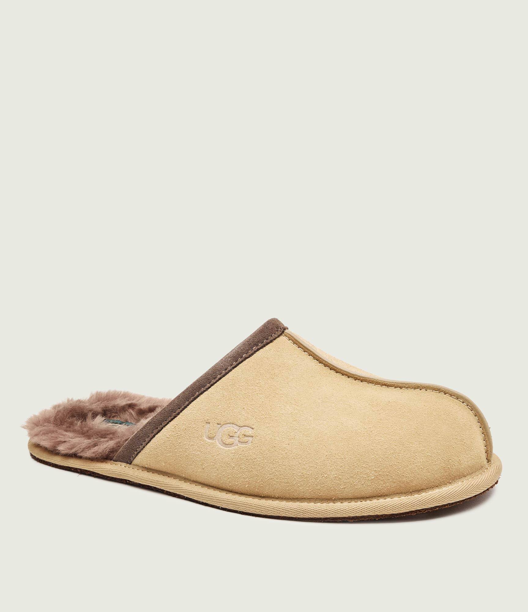 UGG Căptușite papuci de casă M SCUFF | piele întoarsă