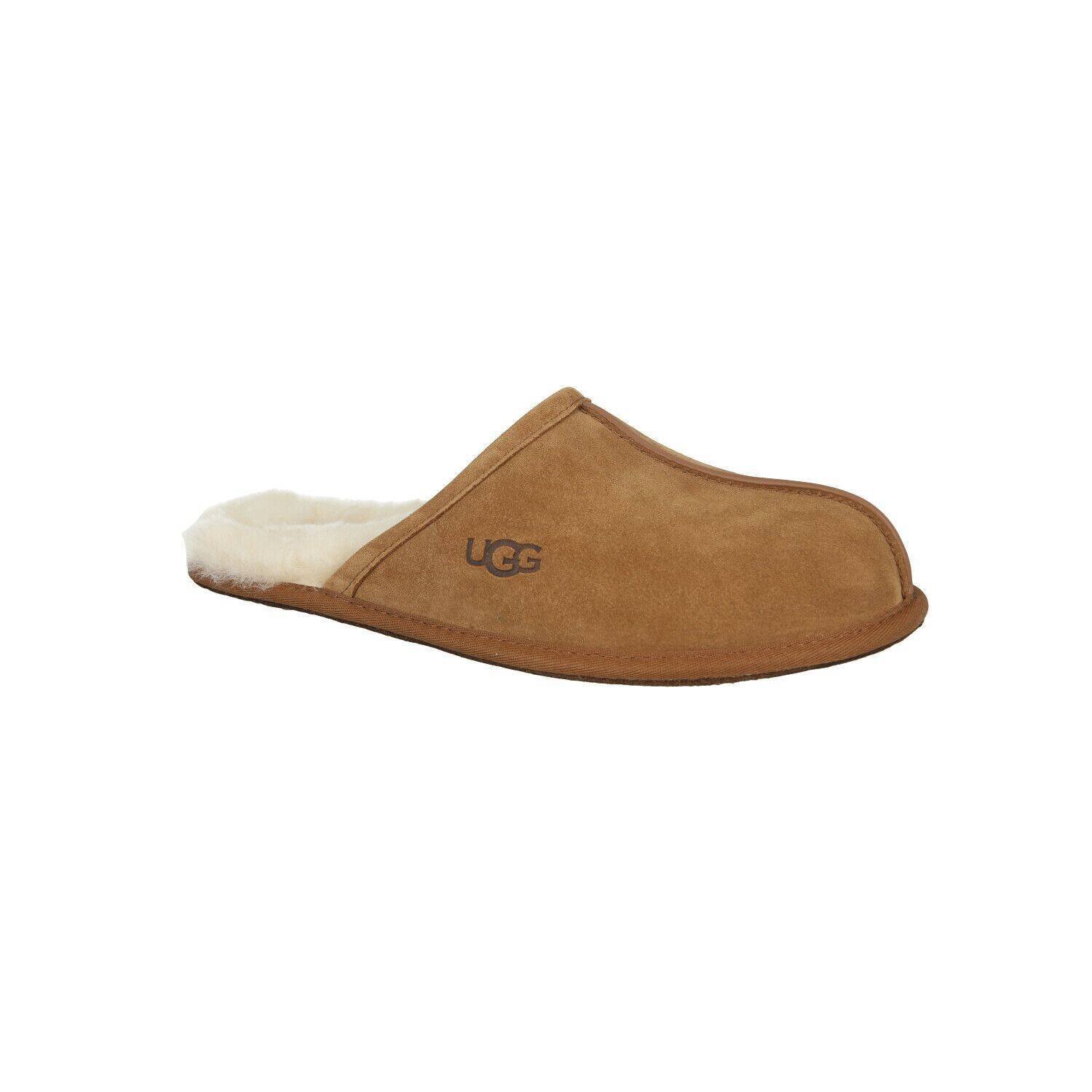 UGG Căptușite papuci de casă M SCUFF | piele întoarsă