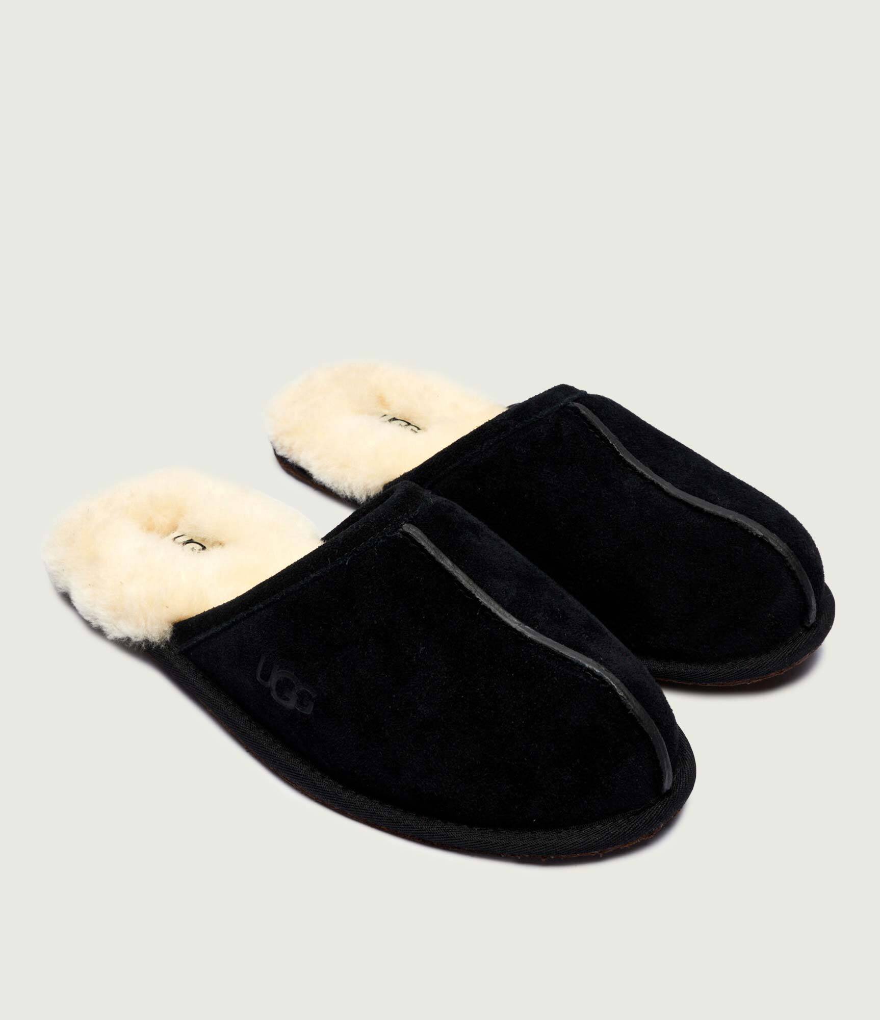 UGG Căptușite papuci de casă M SCUFF | piele întoarsă