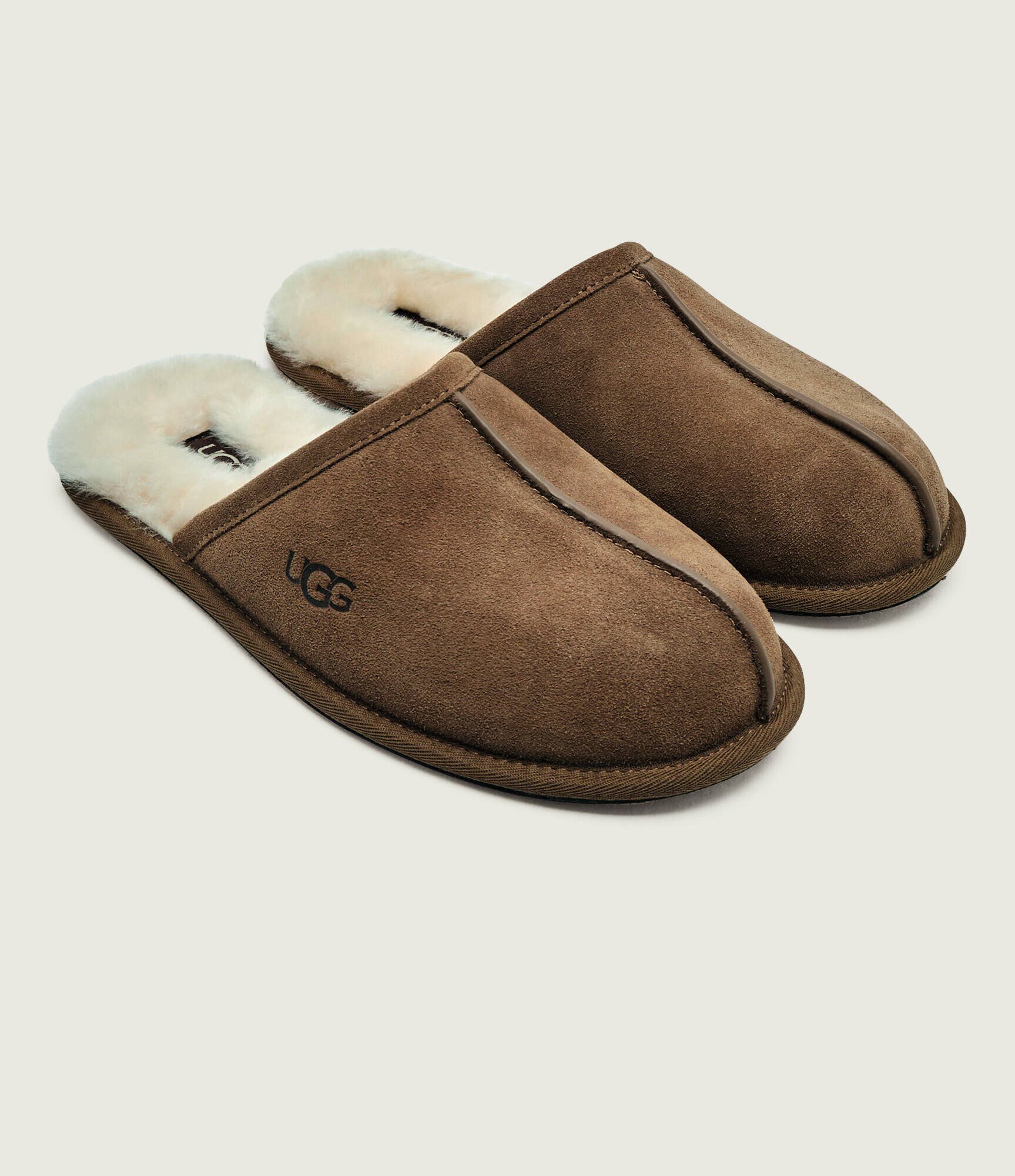 UGG Căptușite papuci de casă M Scuff | piele întoarsă (zamsz) | cu adaos de lână