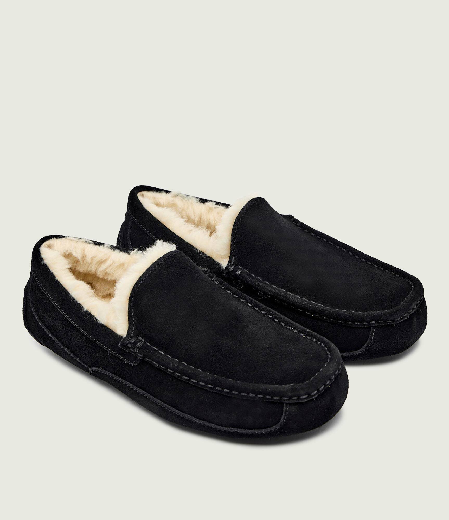 UGG Căptușite papuci de casă | shearling | piele întoarsă
