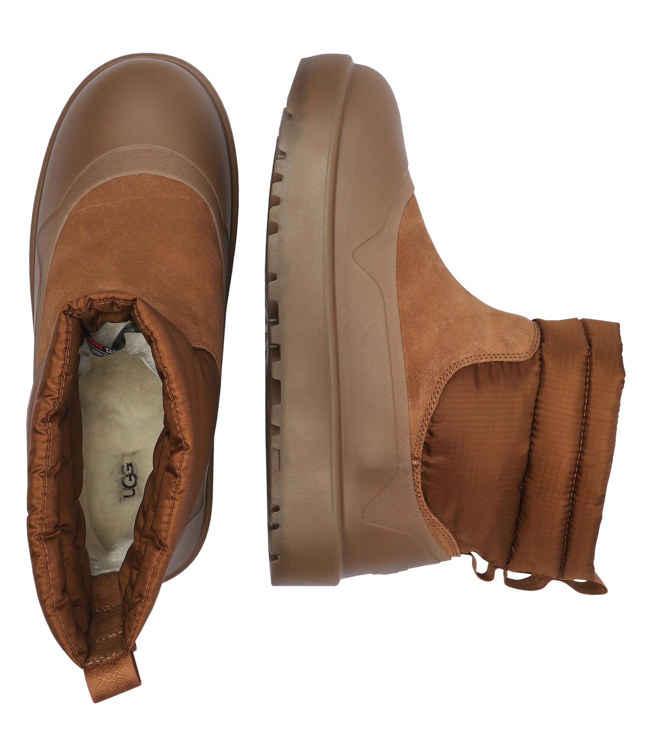 UGG De piele bocanci CLASSIC MINI MOD