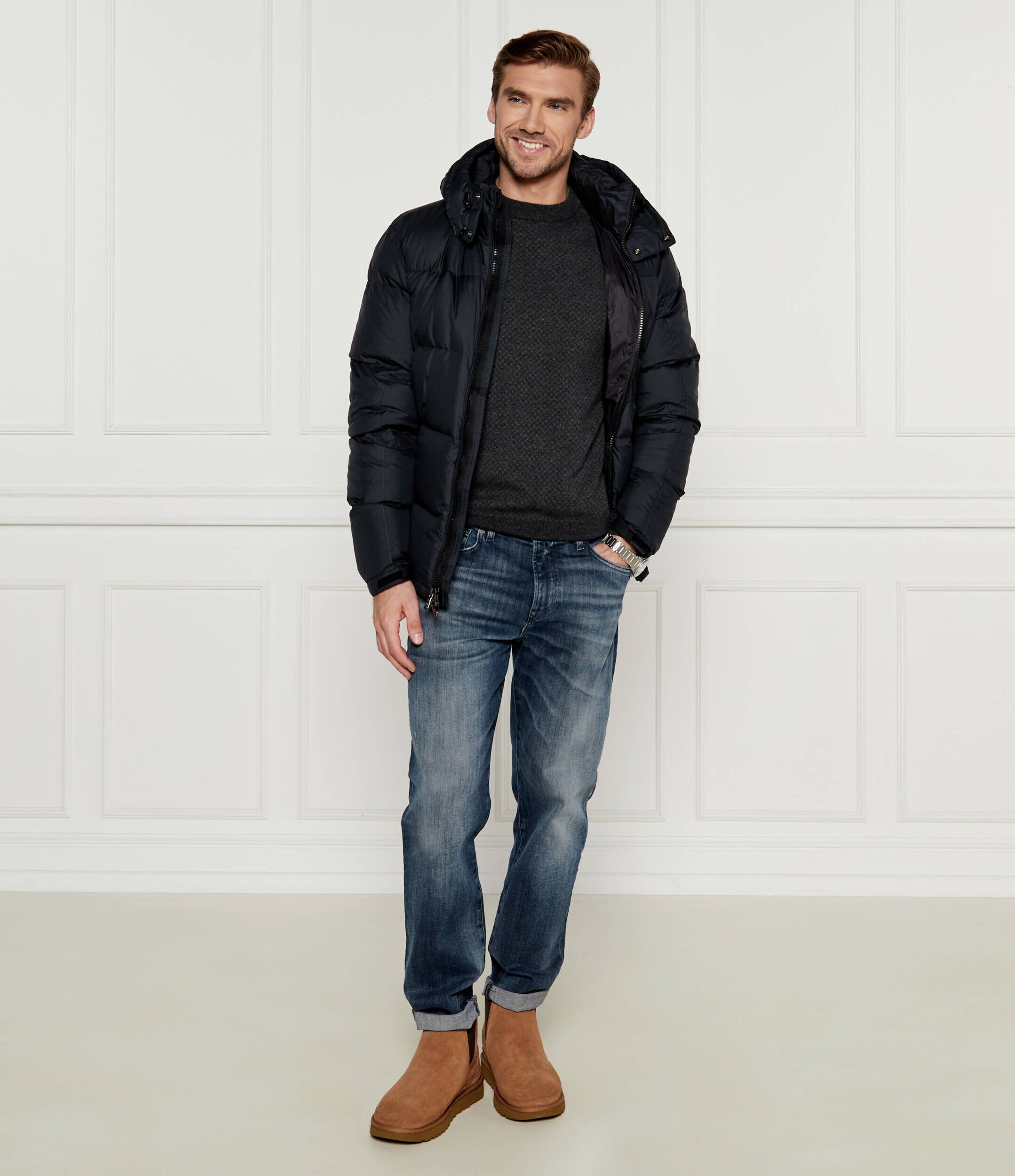 UGG De piele bocanci NEUMEL