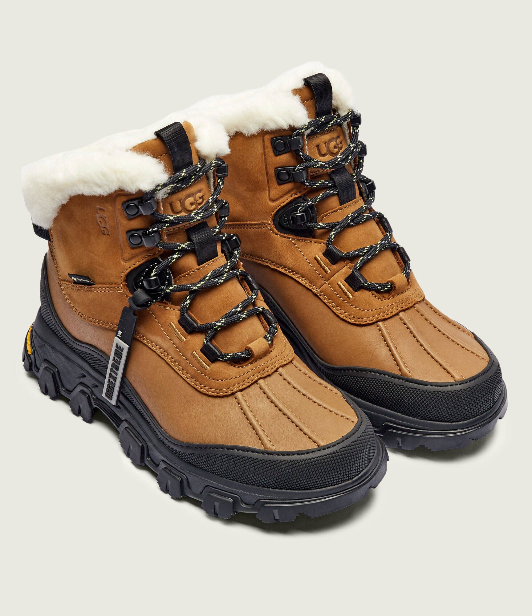UGG De piele ghete de trekking ADIRONDACK MERIDIAN HIKER cu adaos de lână