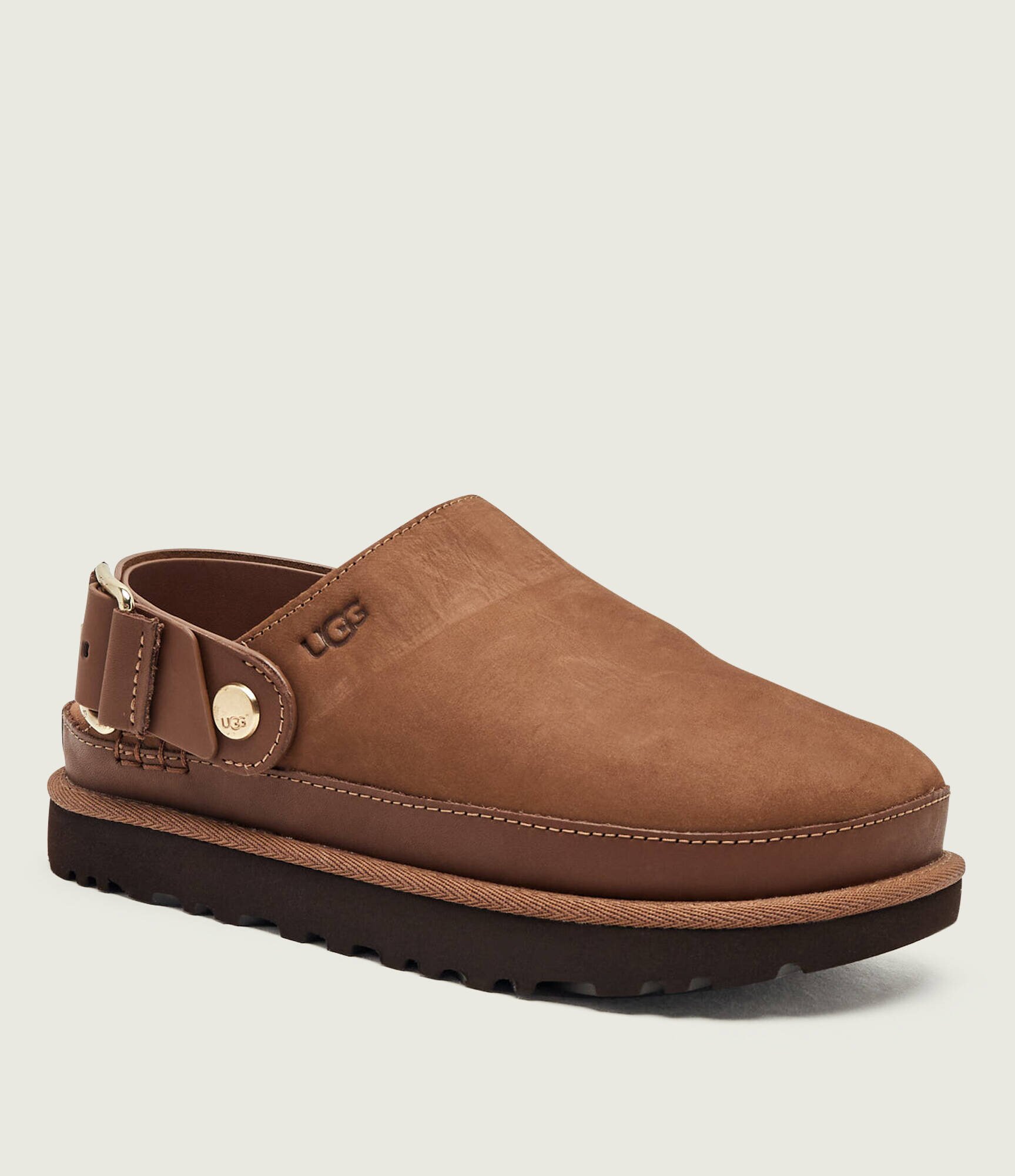 UGG De piele mule 2 în 1 W GoldenStar Villa Clog