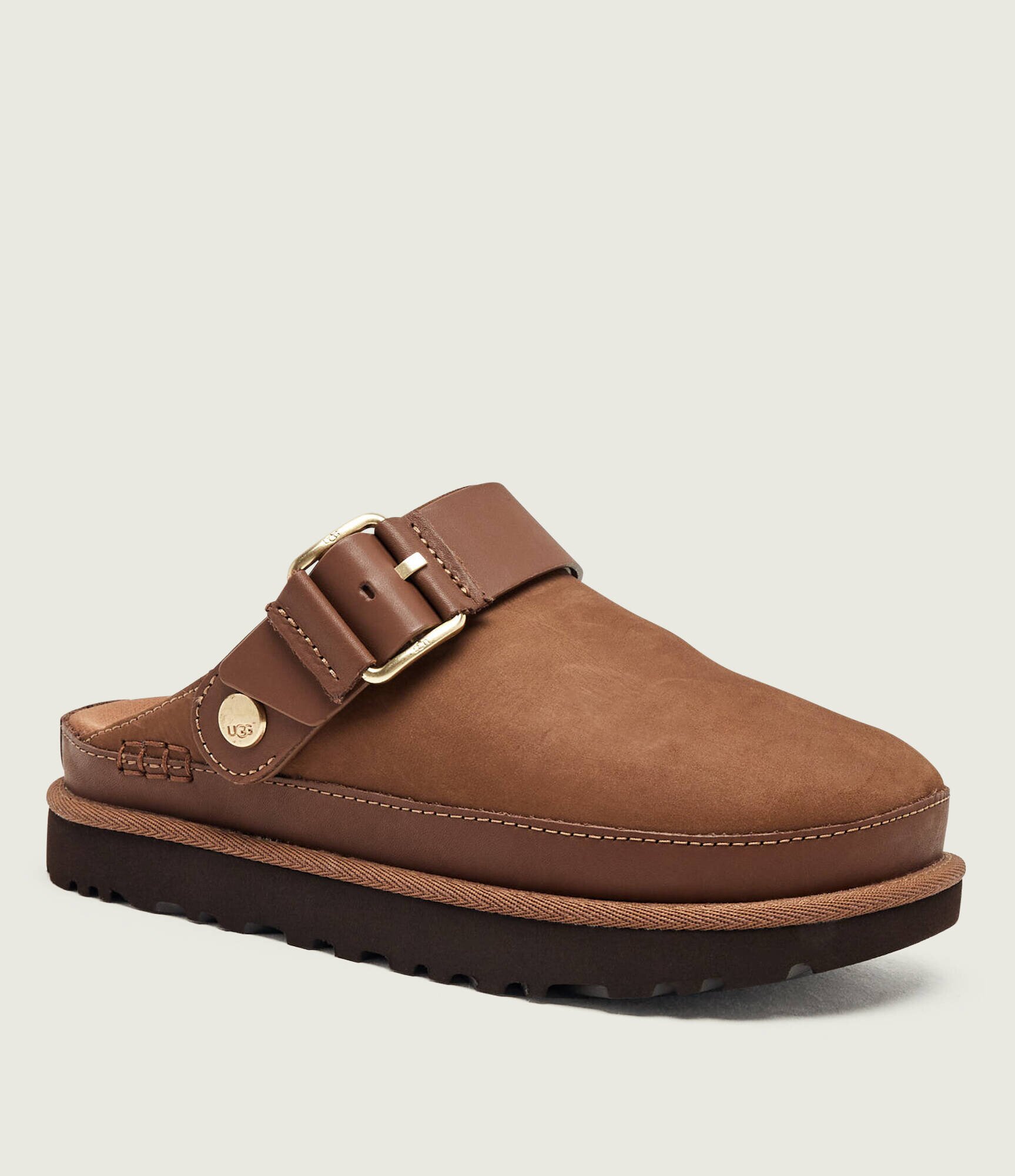 UGG De piele mule 2 în 1 W GoldenStar Villa Clog