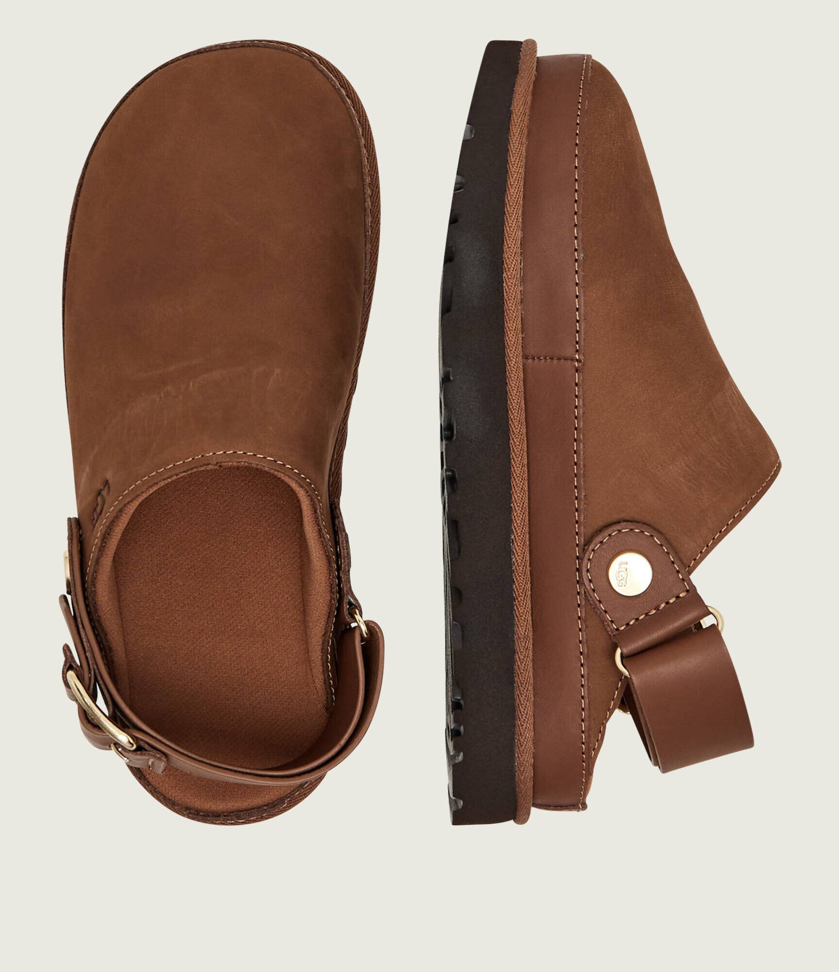 UGG De piele mule 2 în 1 W GoldenStar Villa Clog