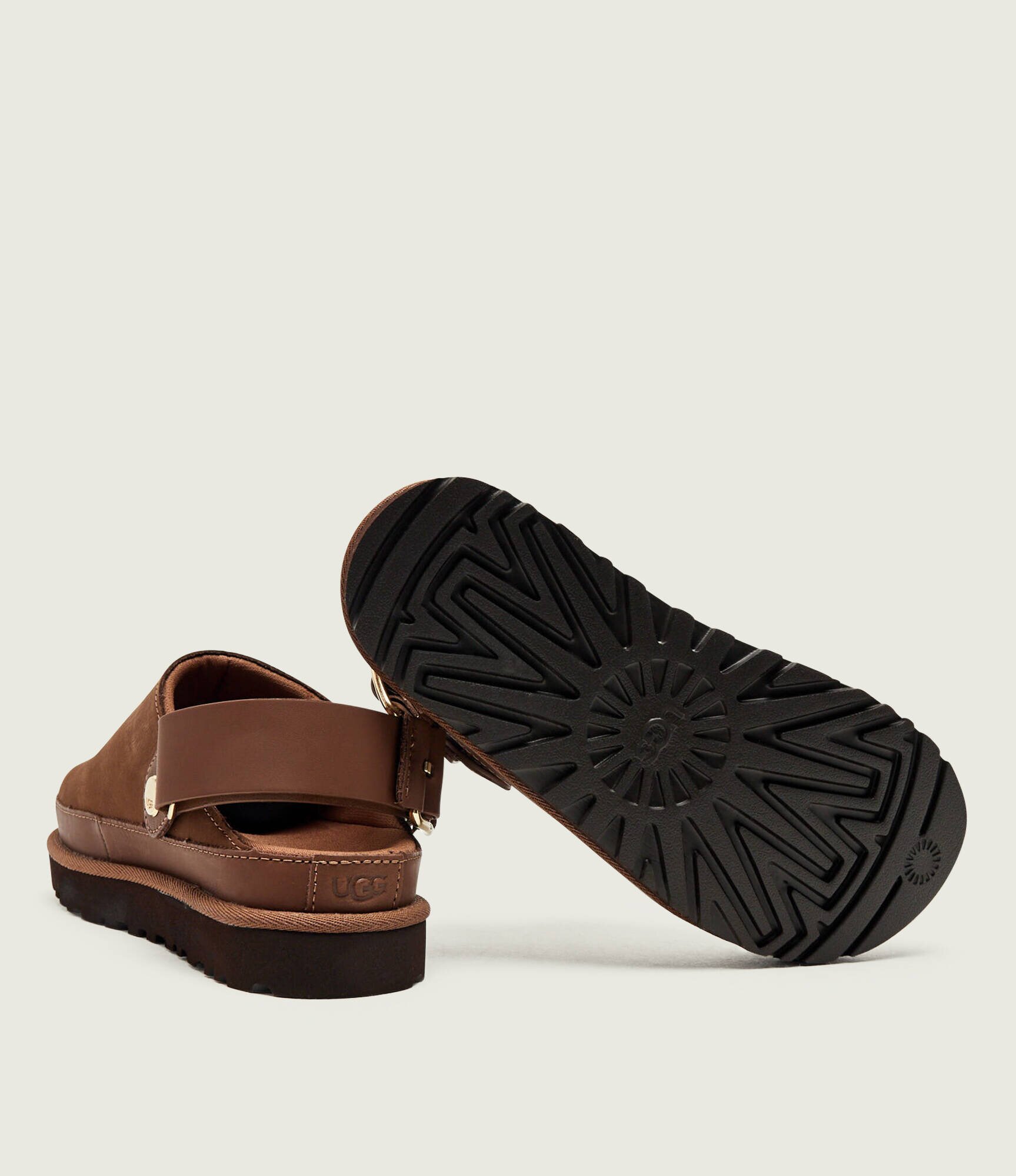 UGG De piele mule 2 în 1 W GoldenStar Villa Clog