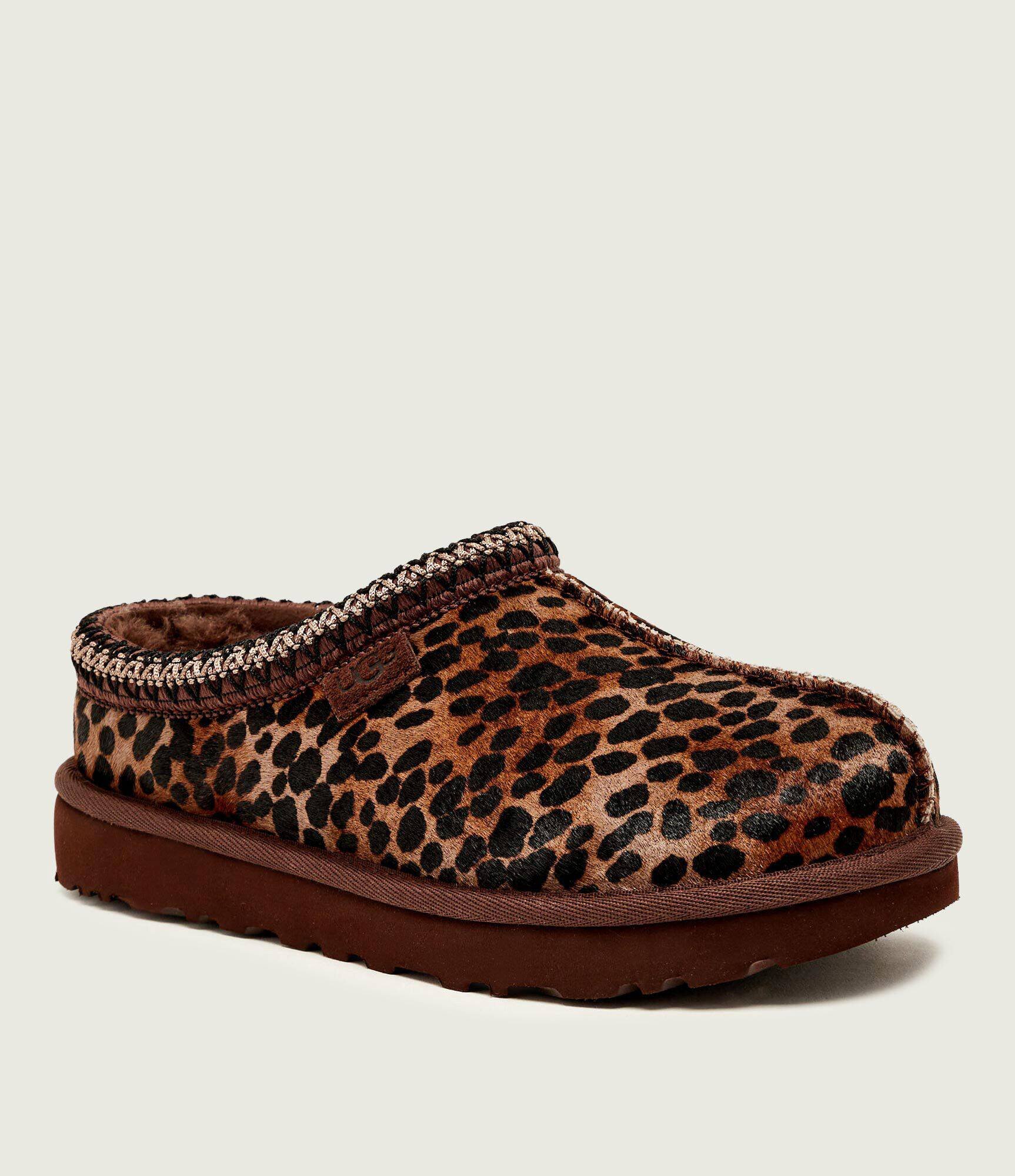 UGG De piele mules (încălțăminte) Tasman Caspian cu adaos de lână