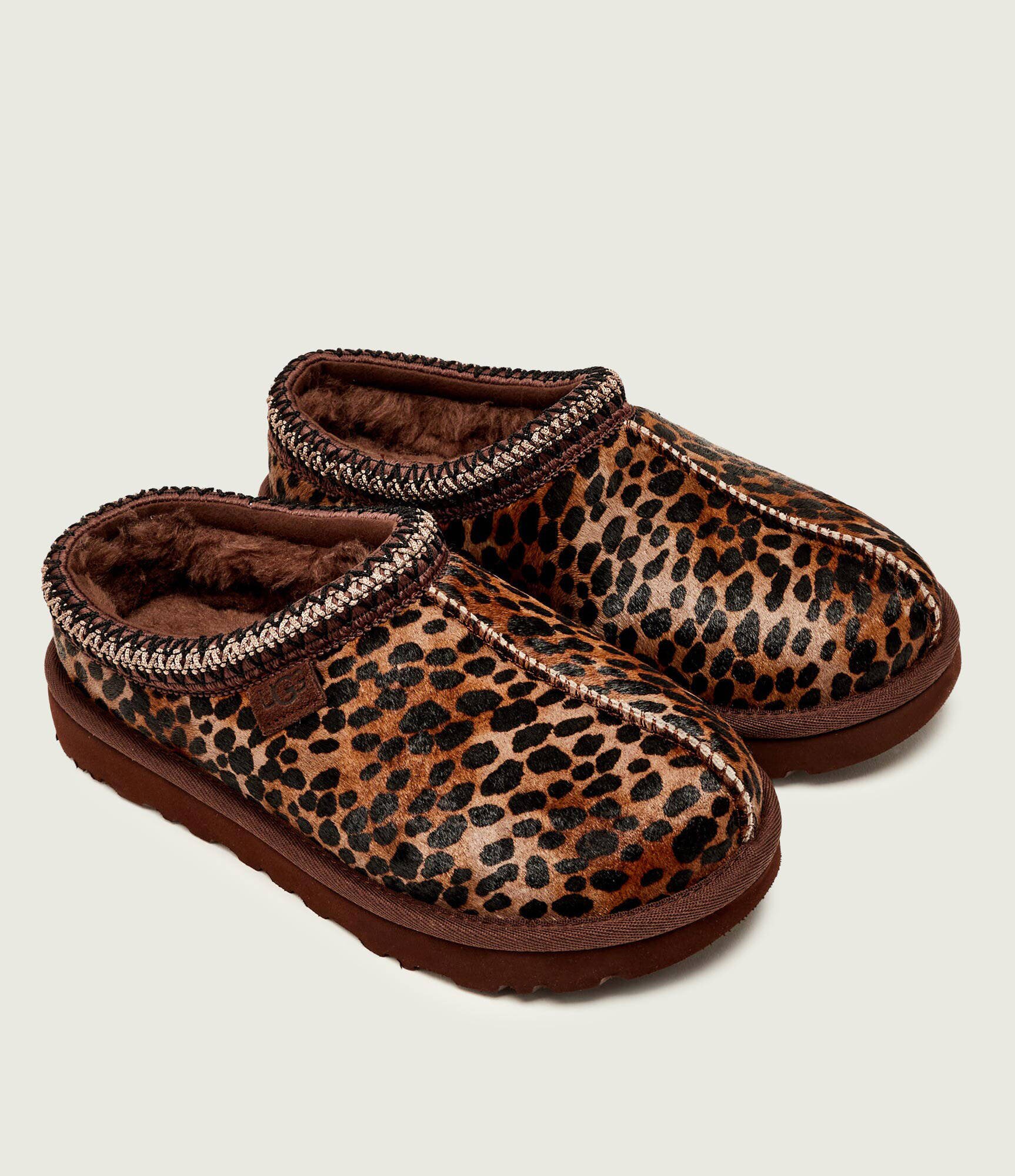UGG De piele mules (încălțăminte) Tasman Caspian cu adaos de lână