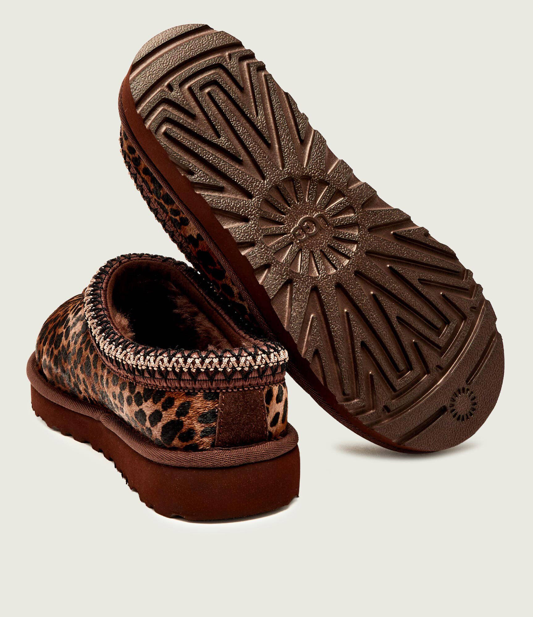 UGG De piele mules (încălțăminte) Tasman Caspian cu adaos de lână