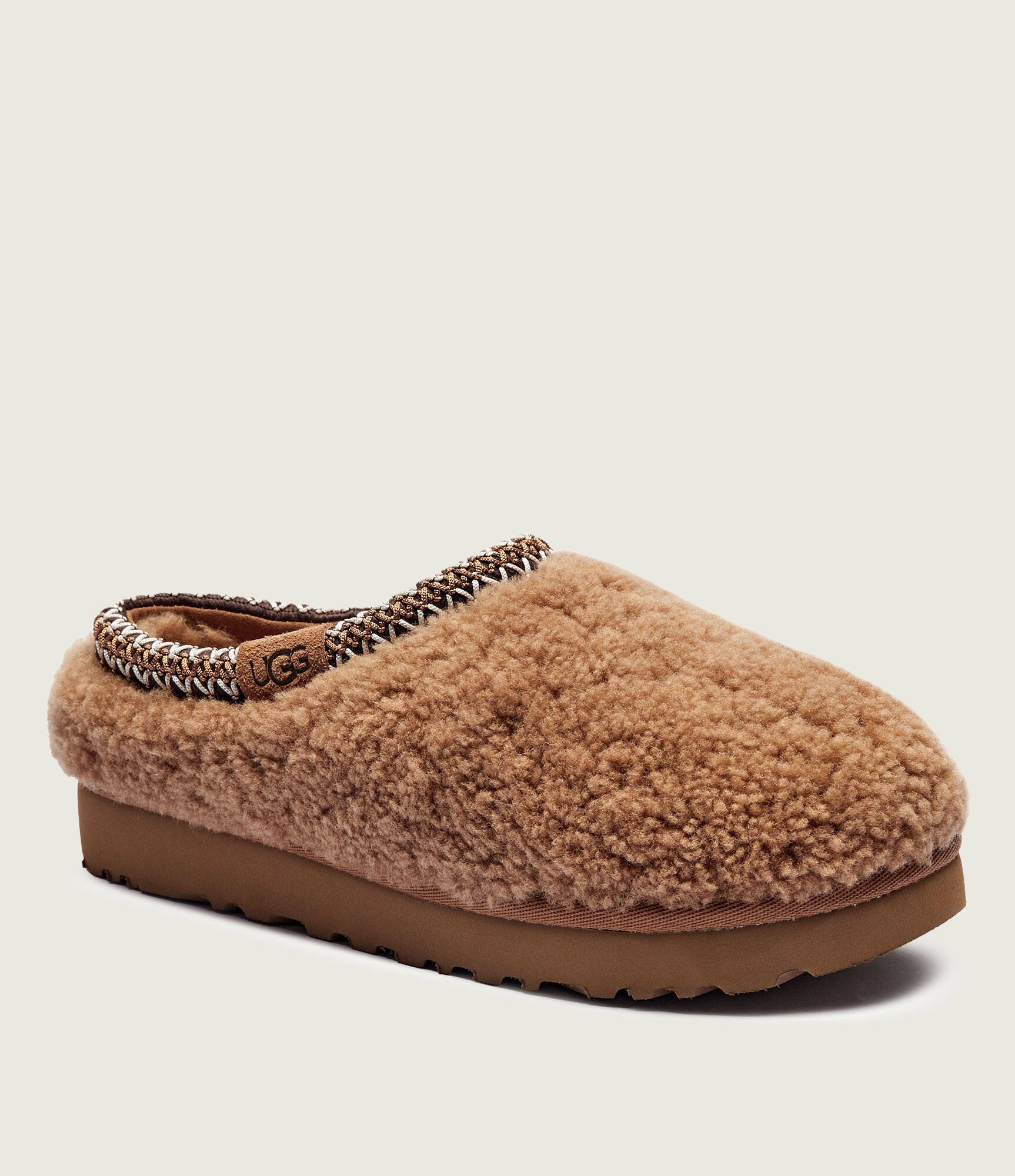 UGG De piele mules (încălțăminte) Tasman Maxi Curly cu adaos de lână