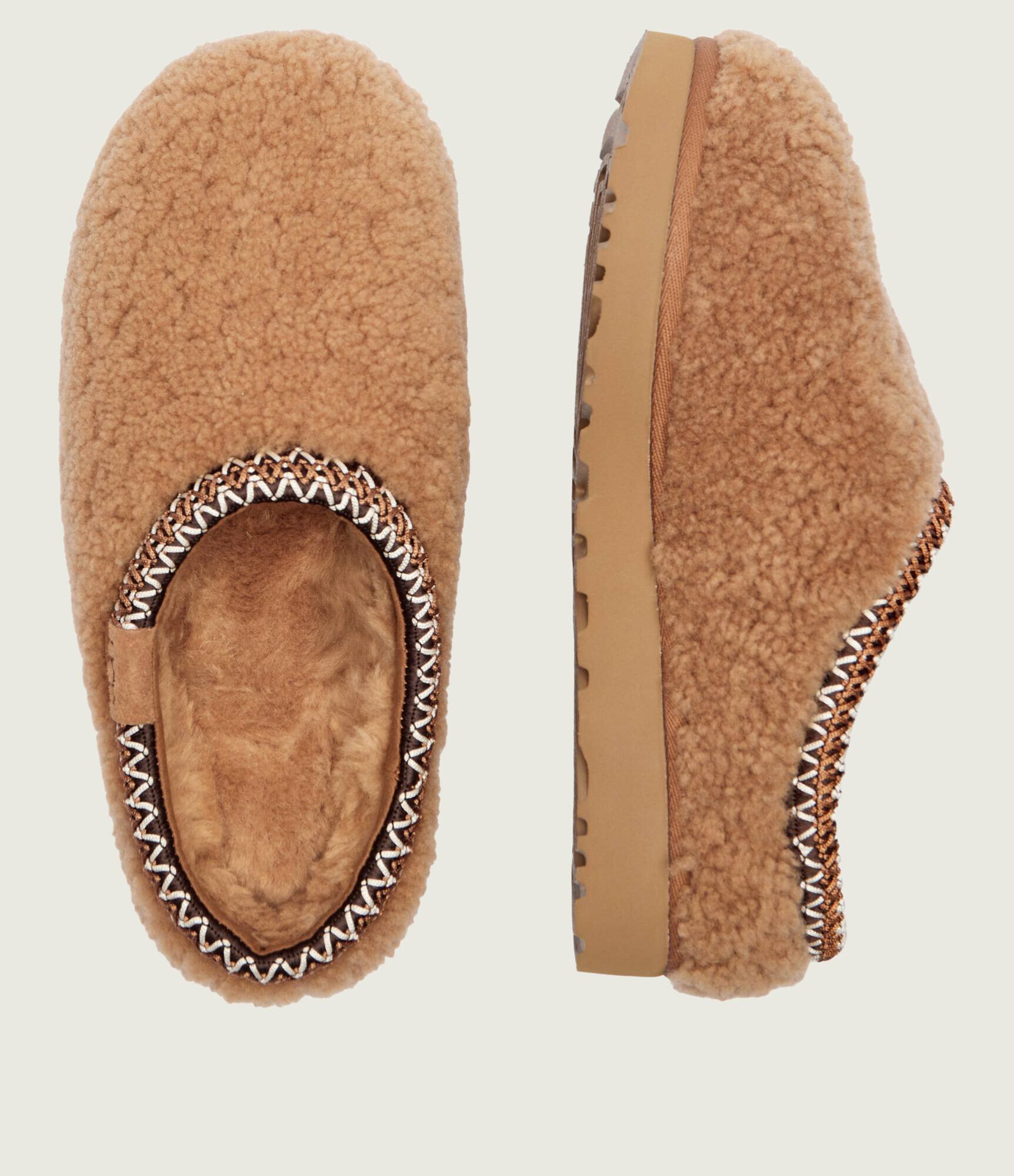 UGG De piele mules (încălțăminte) Tasman Maxi Curly cu adaos de lână