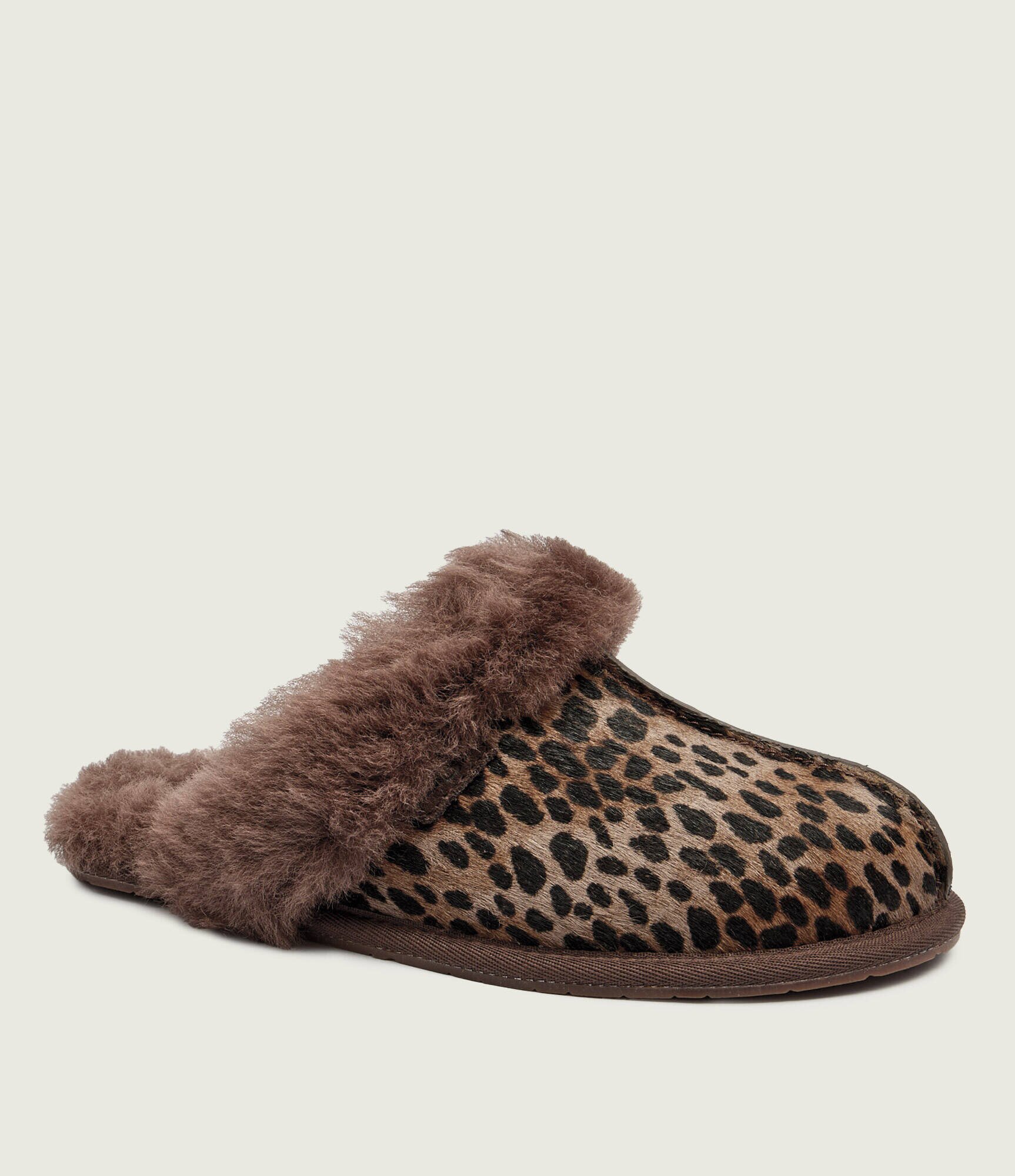 UGG De piele papuci de casă Scuffette Caspian | shearling