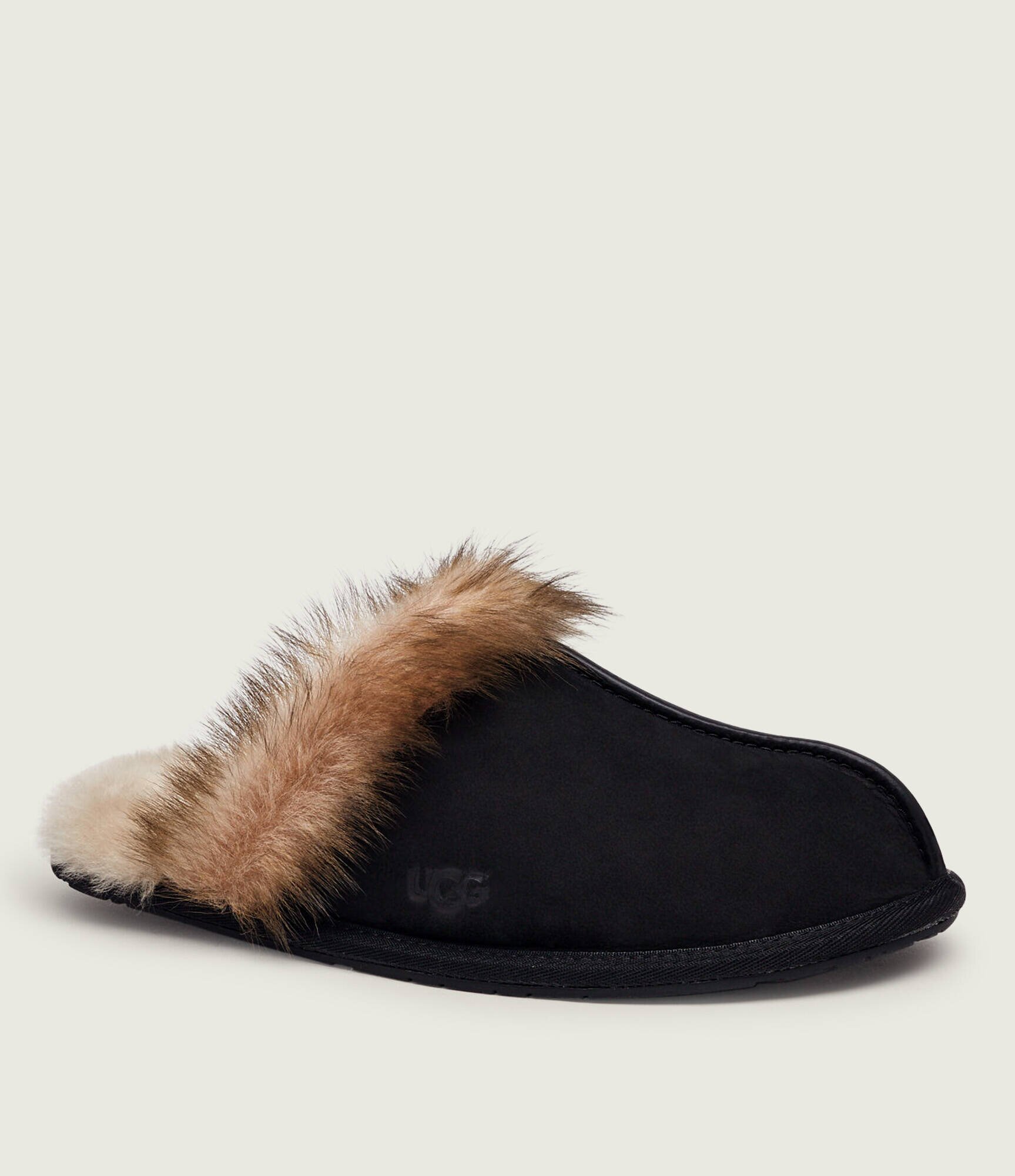 UGG De piele papuci de casă Scuffette | shearling cu adaos de lână