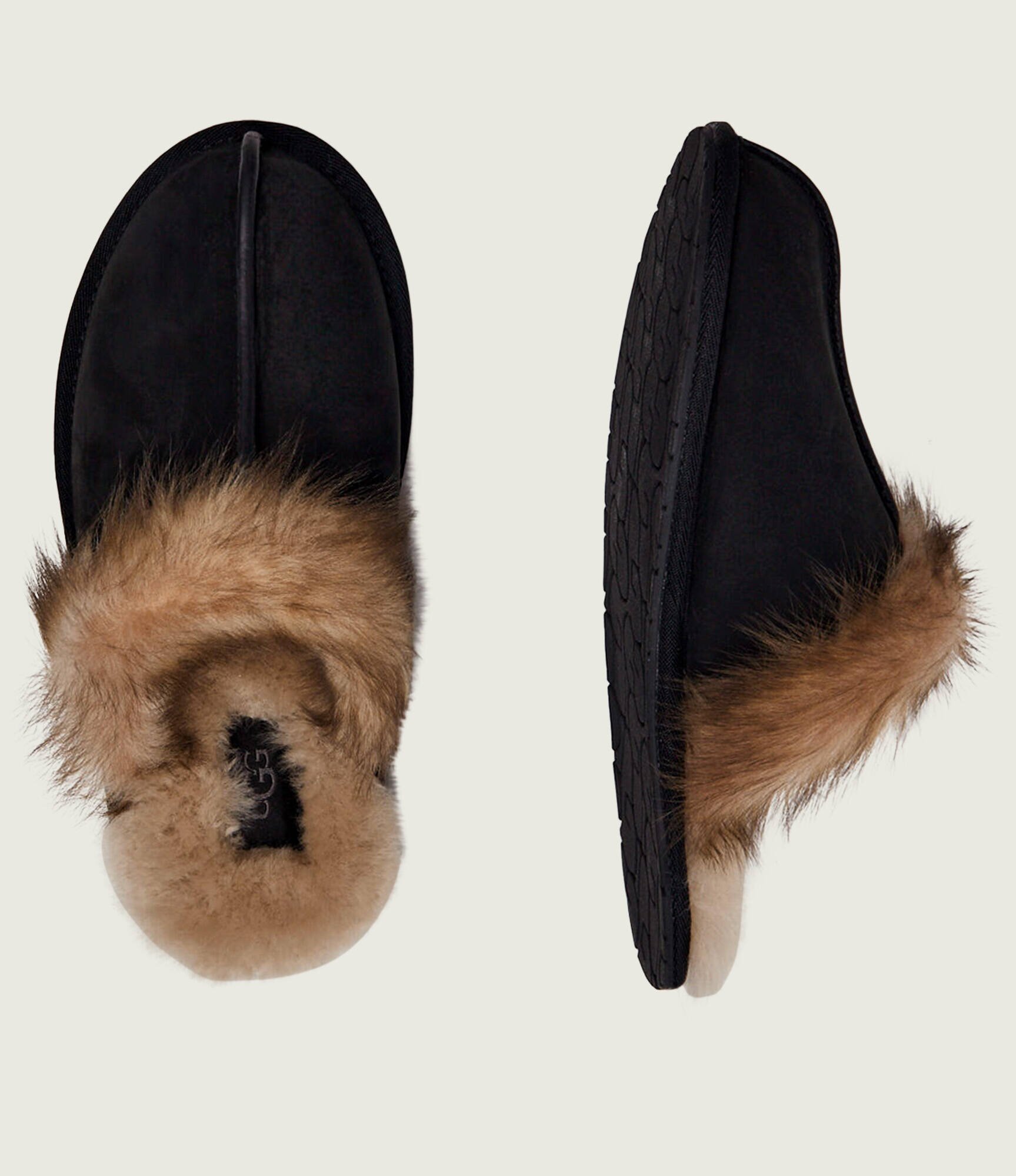 UGG De piele papuci de casă Scuffette | shearling cu adaos de lână
