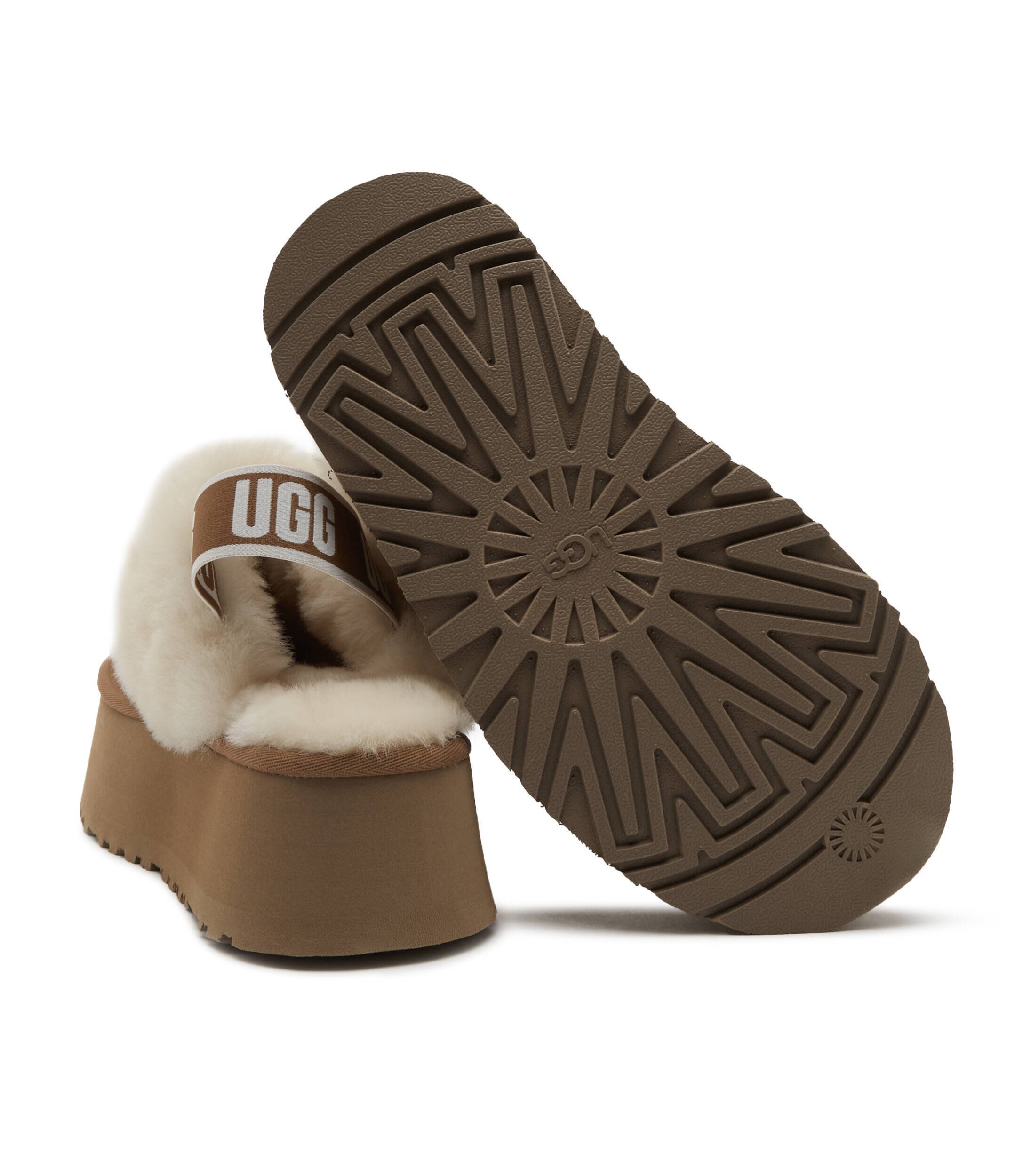 UGG De piele papuci de casă W FUNKETTE
