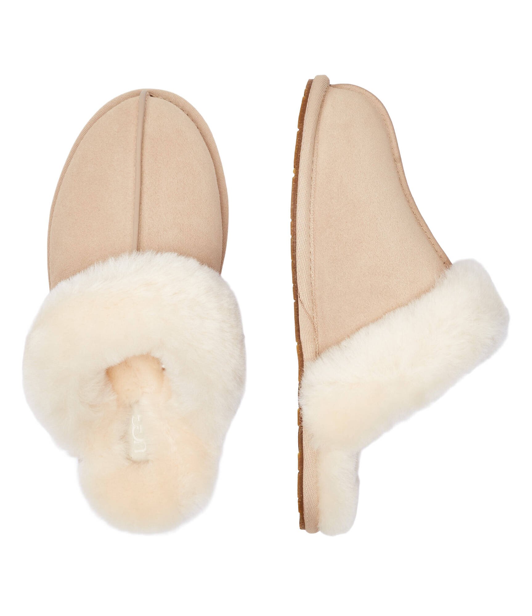 UGG De piele papuci de casă W SCUFFETTE II