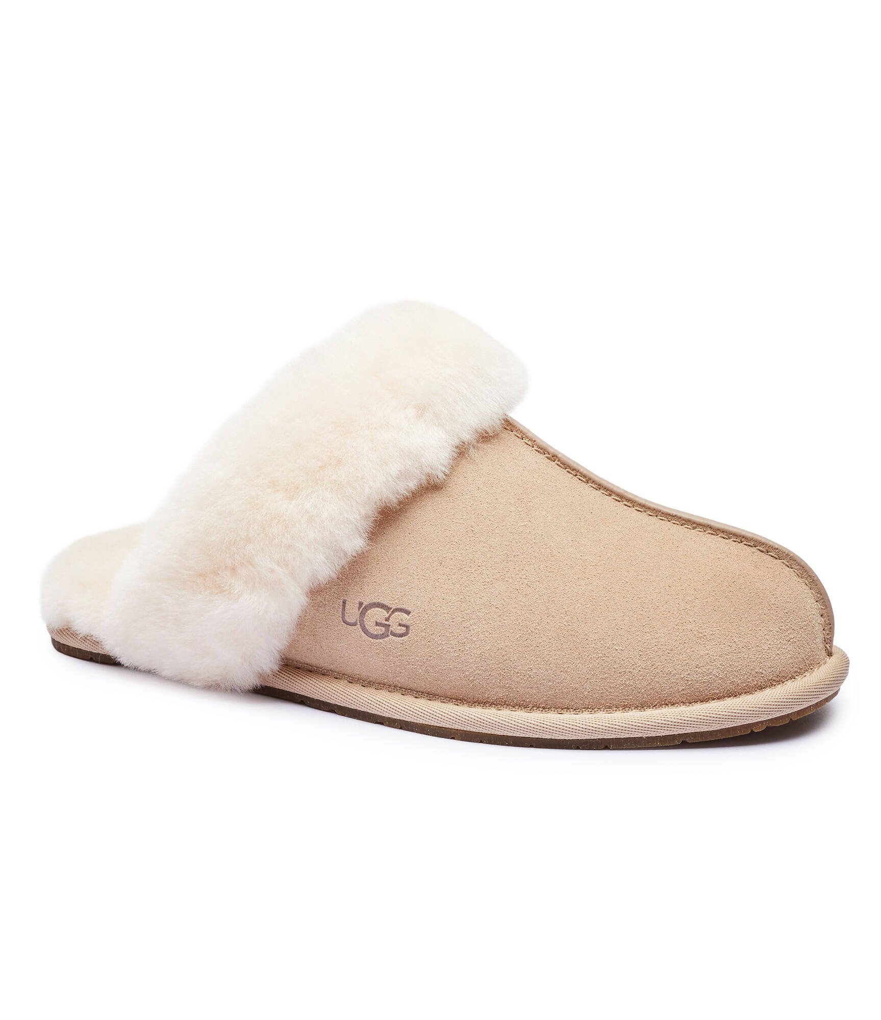 UGG De piele papuci de casă W SCUFFETTE II