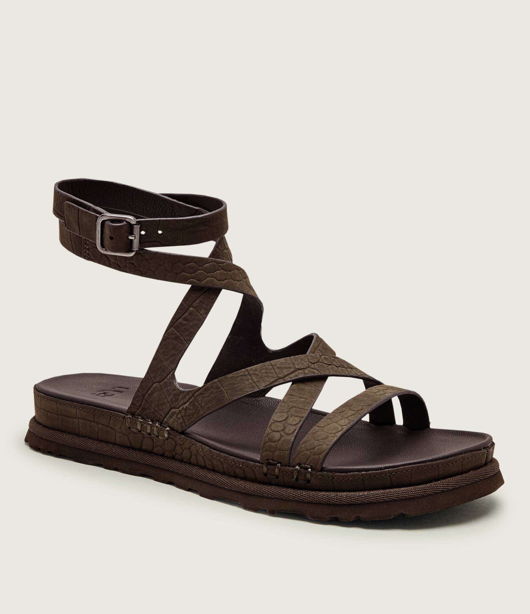 UGG De piele sandale GOLDENGAZE EMBOSSED